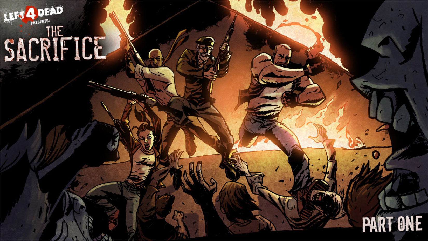 Read online Left 4 Dead: The Sacrifice comic -  Issue #1 - 19
