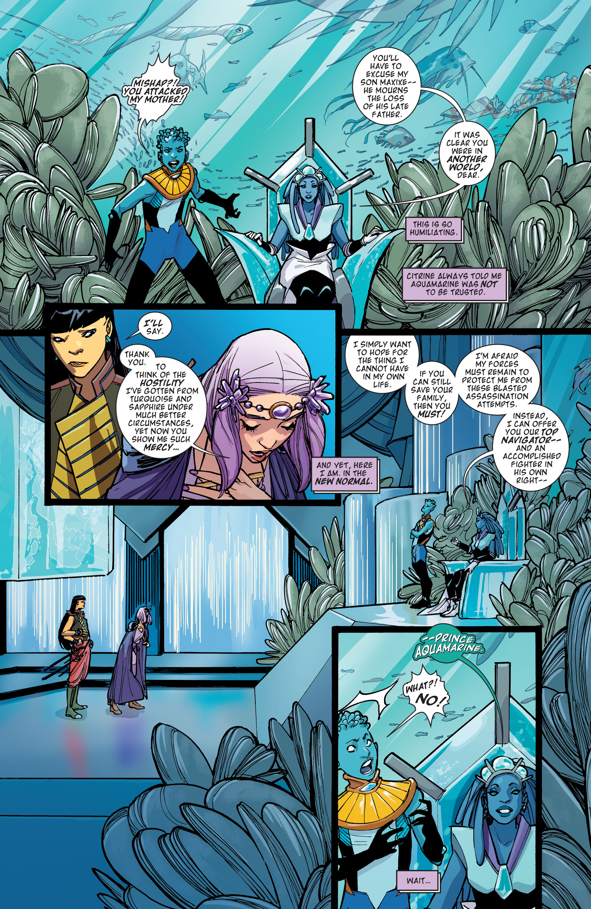 Read online Amethyst (2020) comic -  Issue #3 - 4