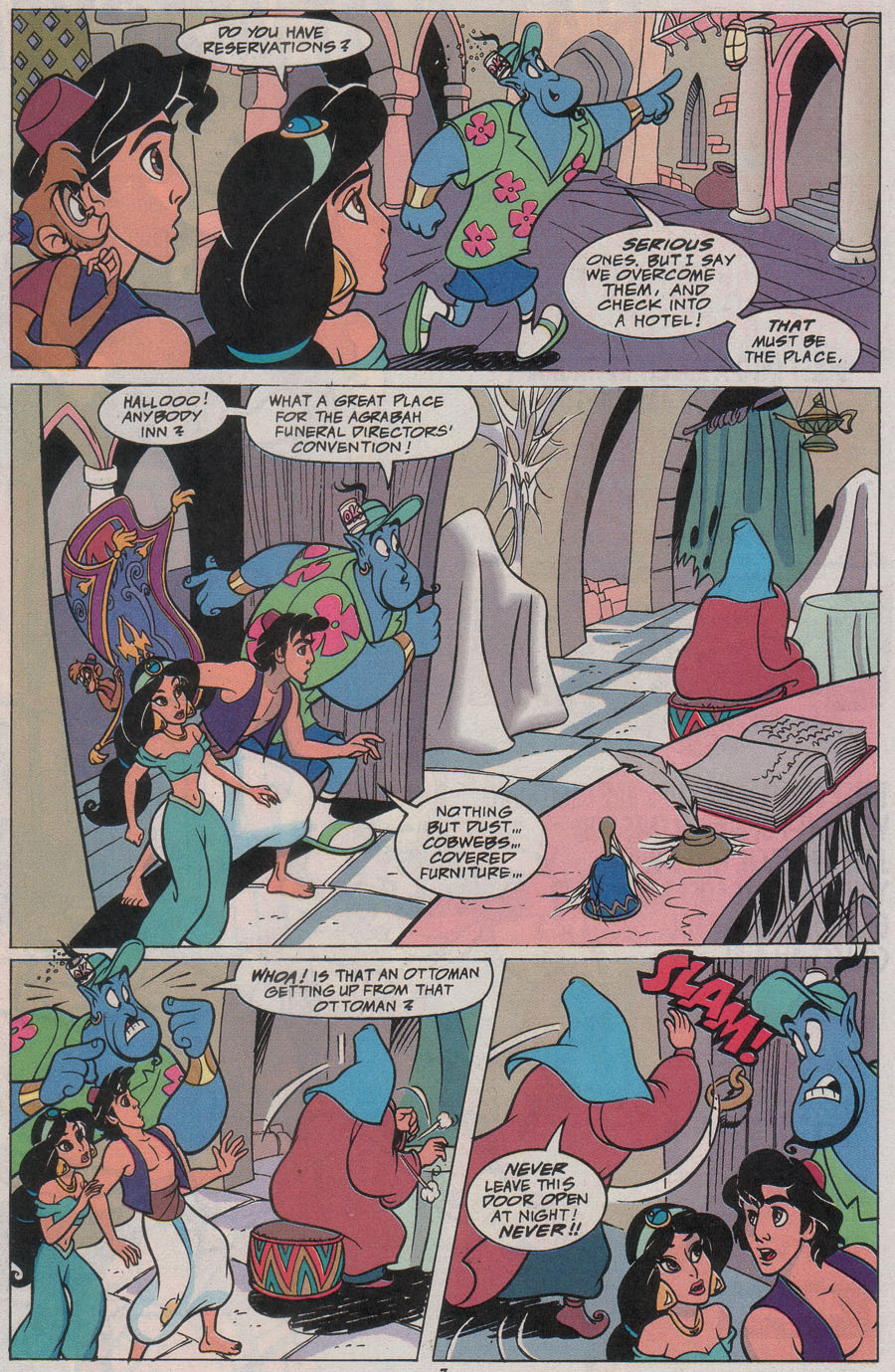 Read online Disney's Aladdin comic -  Issue #10 - 9