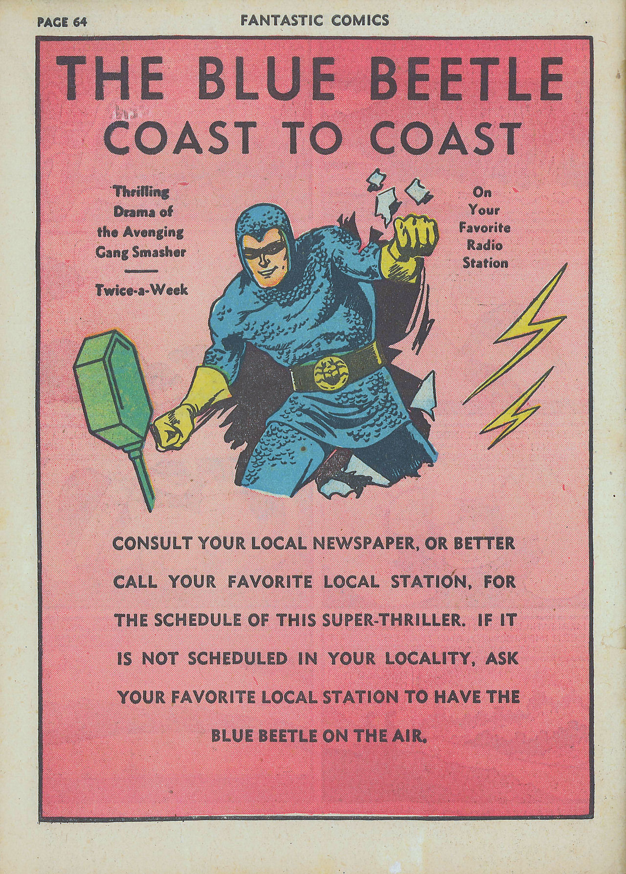 Read online Fantastic Comics comic -  Issue #16 - 65