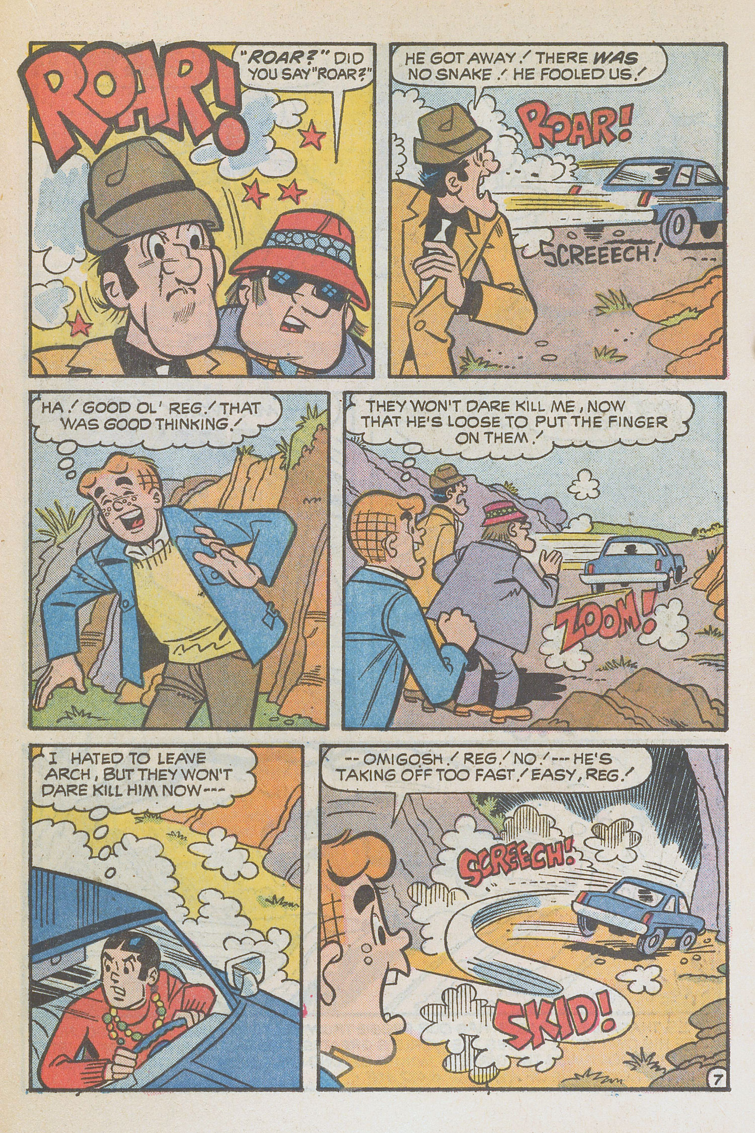 Read online Reggie and Me (1966) comic -  Issue #61 - 35