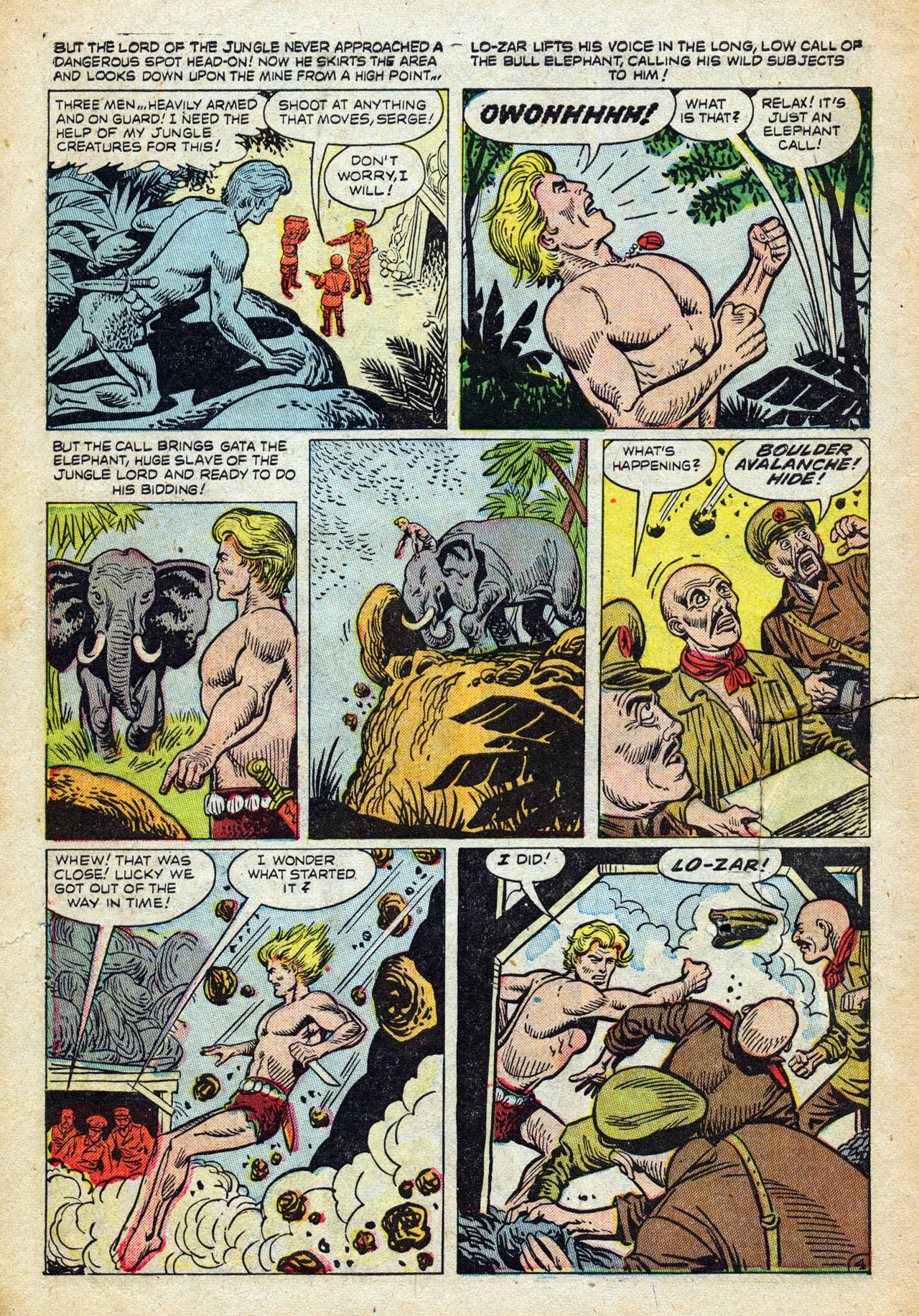 Read online Jungle Action (1954) comic -  Issue #1 - 6