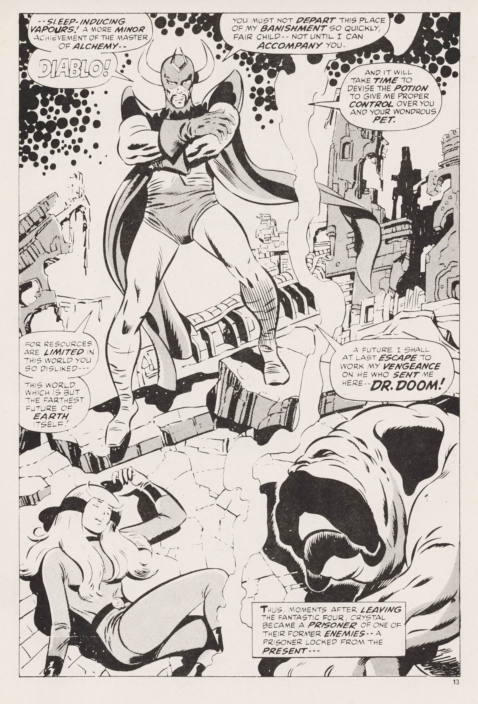 Read online Captain Britain (1976) comic -  Issue #17 - 13