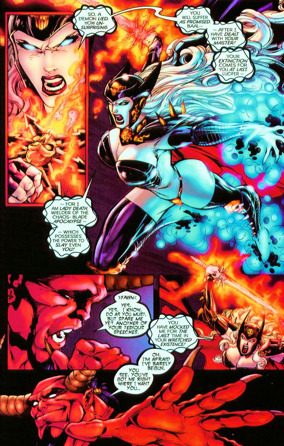 Read online Lady Death: Judgement War comic -  Issue #1 - 19