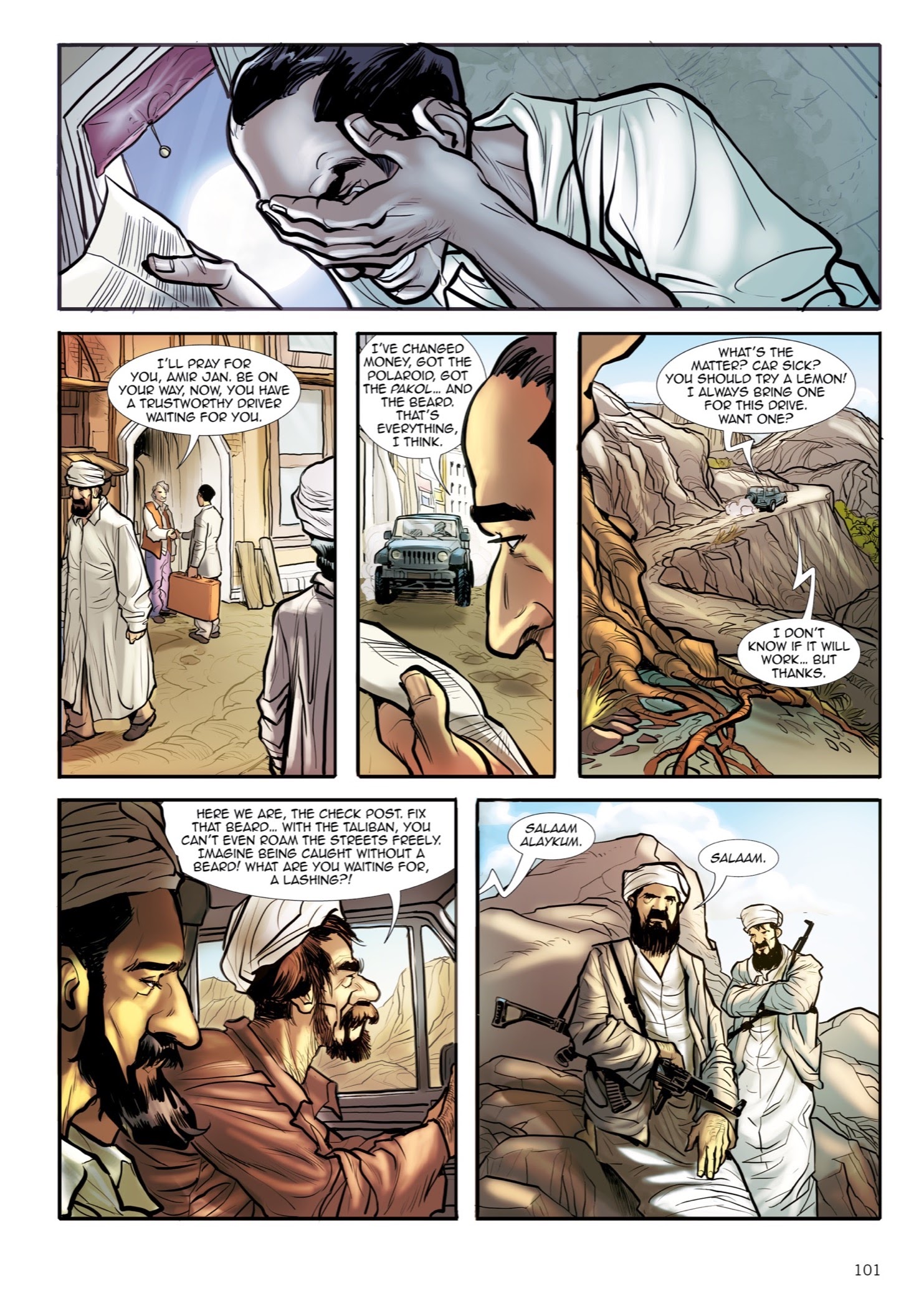 Read online The Kite Runner comic -  Issue # TPB - 102