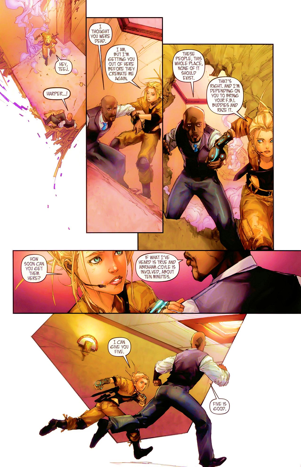 Read online Madame Mirage comic -  Issue #6 - 7
