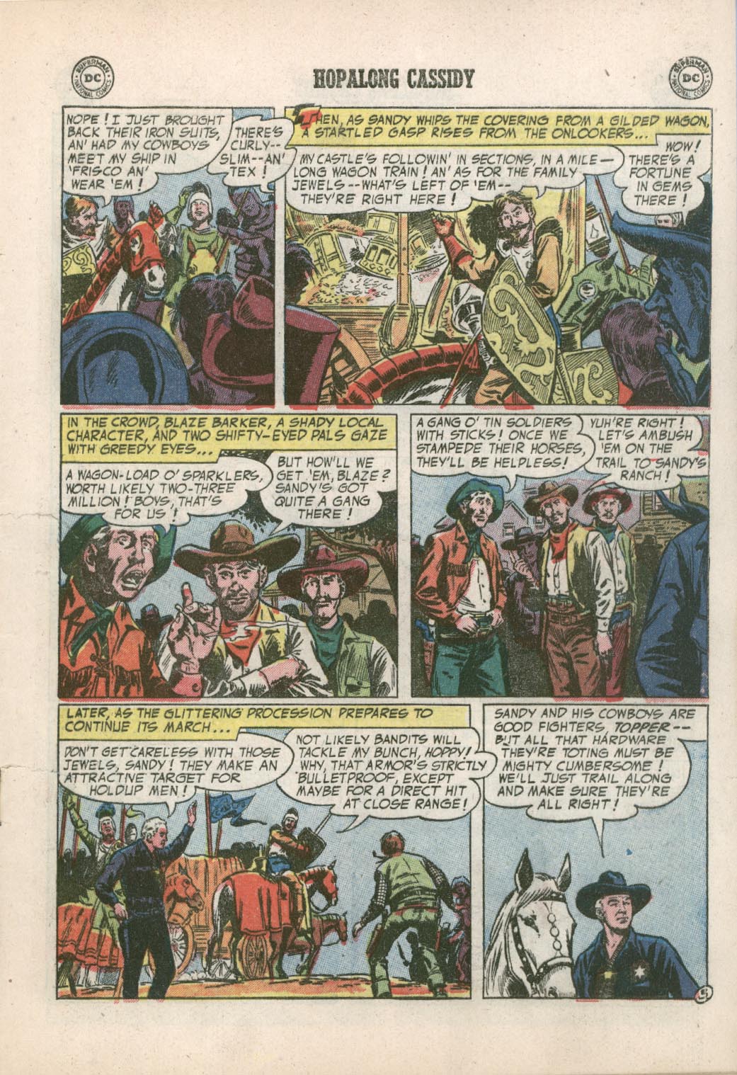 Read online Hopalong Cassidy comic -  Issue #96 - 5