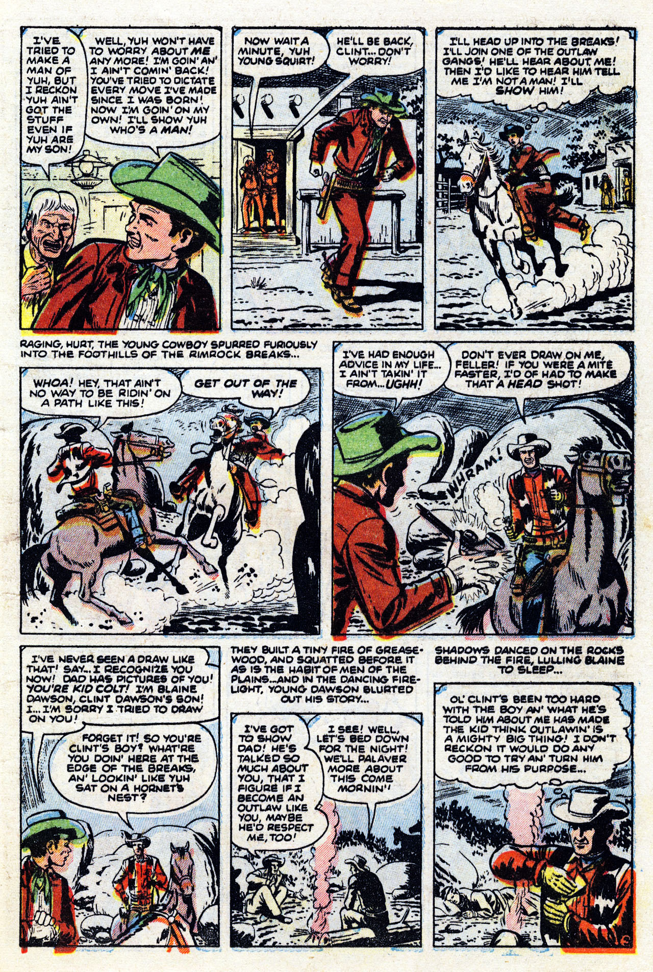 Read online Kid Colt Outlaw comic -  Issue #30 - 5