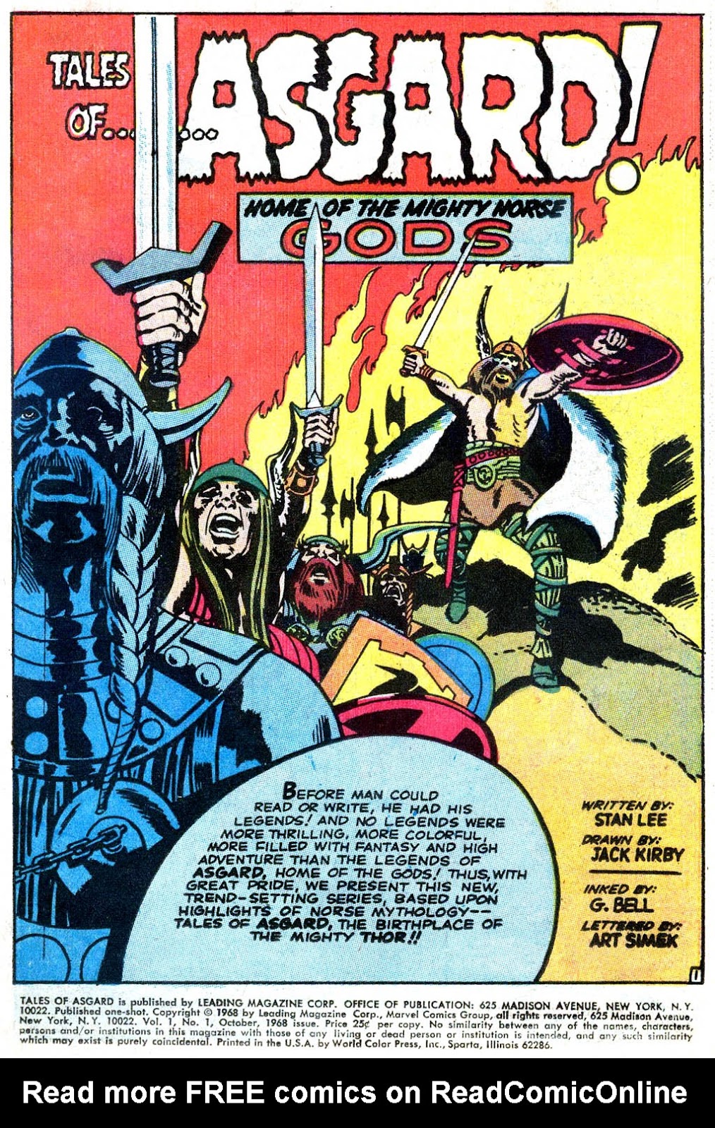 Tales of Asgard (1968) issue Full - Page 3