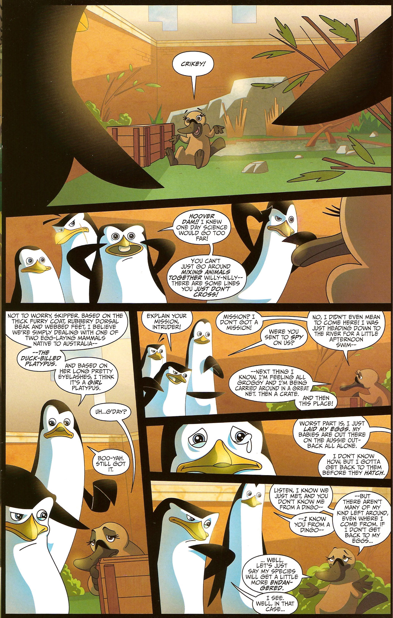 Read online Penguins of Madagascar comic -  Issue #1 - 7