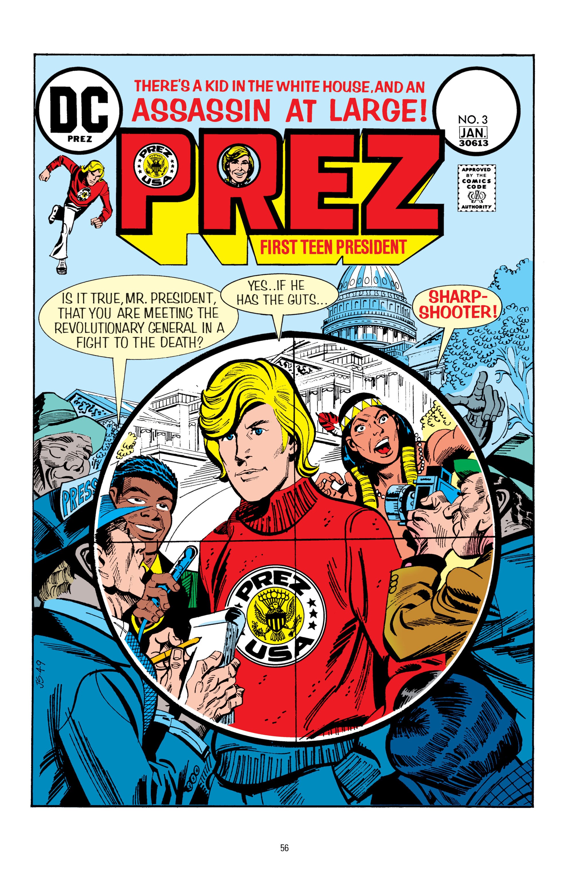 Read online Prez: The First Teen President comic -  Issue # TPB (Part 1) - 54