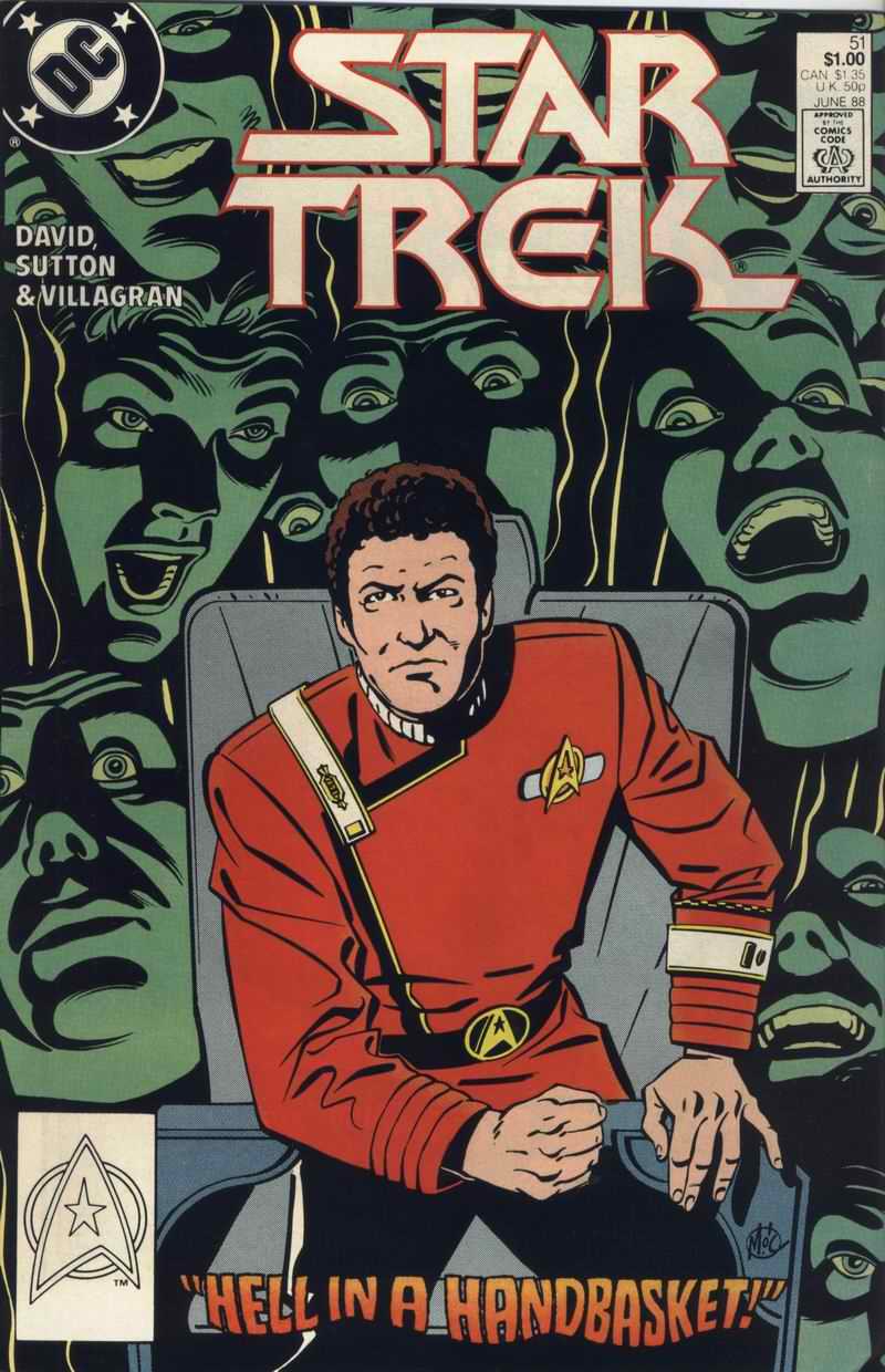 Read online Star Trek (1984) comic -  Issue #51 - 1