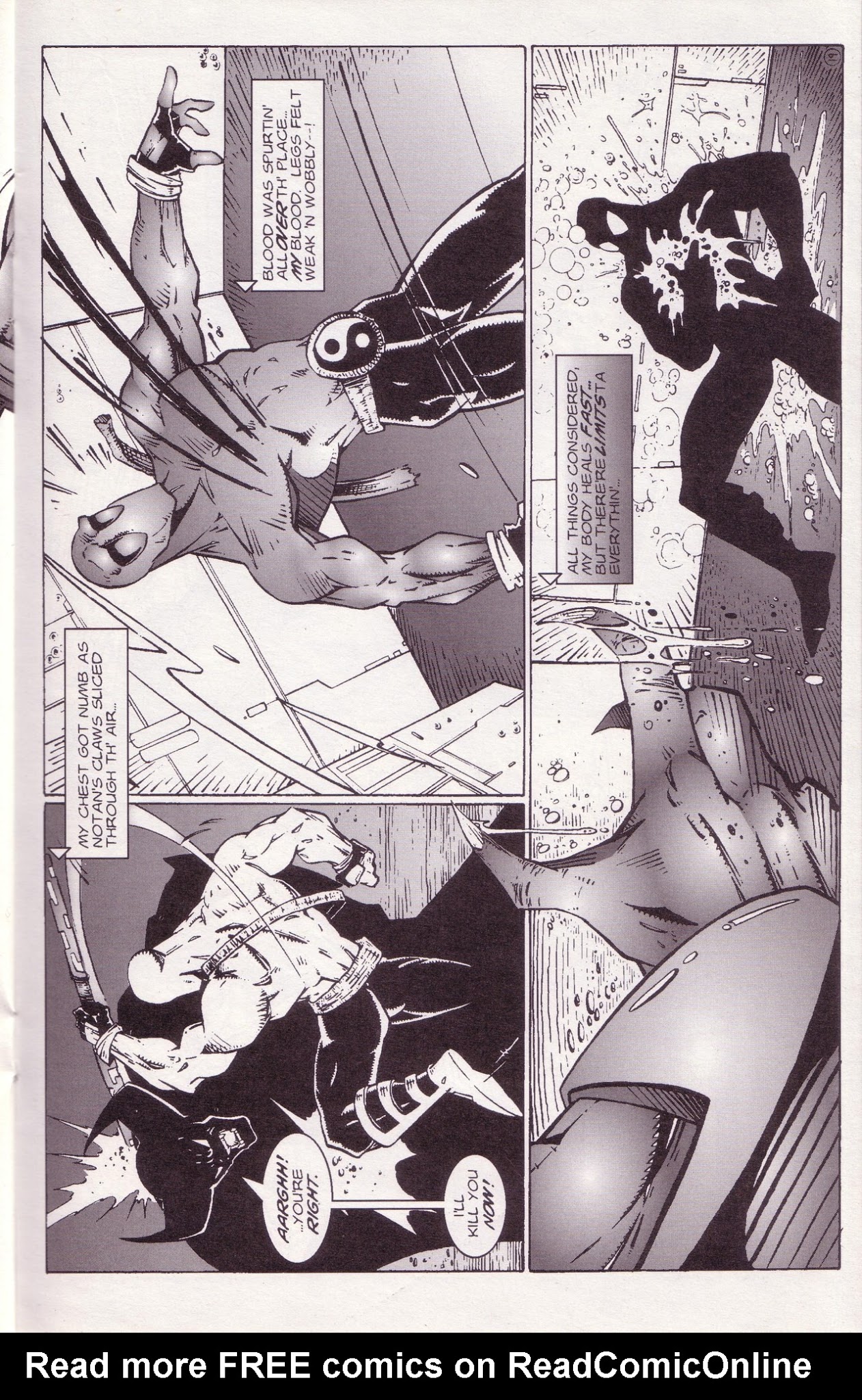 Read online Zen Intergalactic Ninja: Starquest comic -  Issue #3 - 21