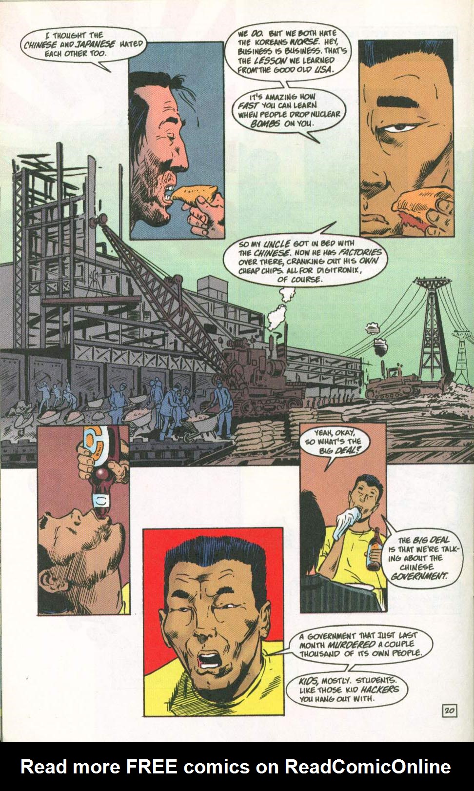 Read online The Hacker Files comic -  Issue #7 - 21