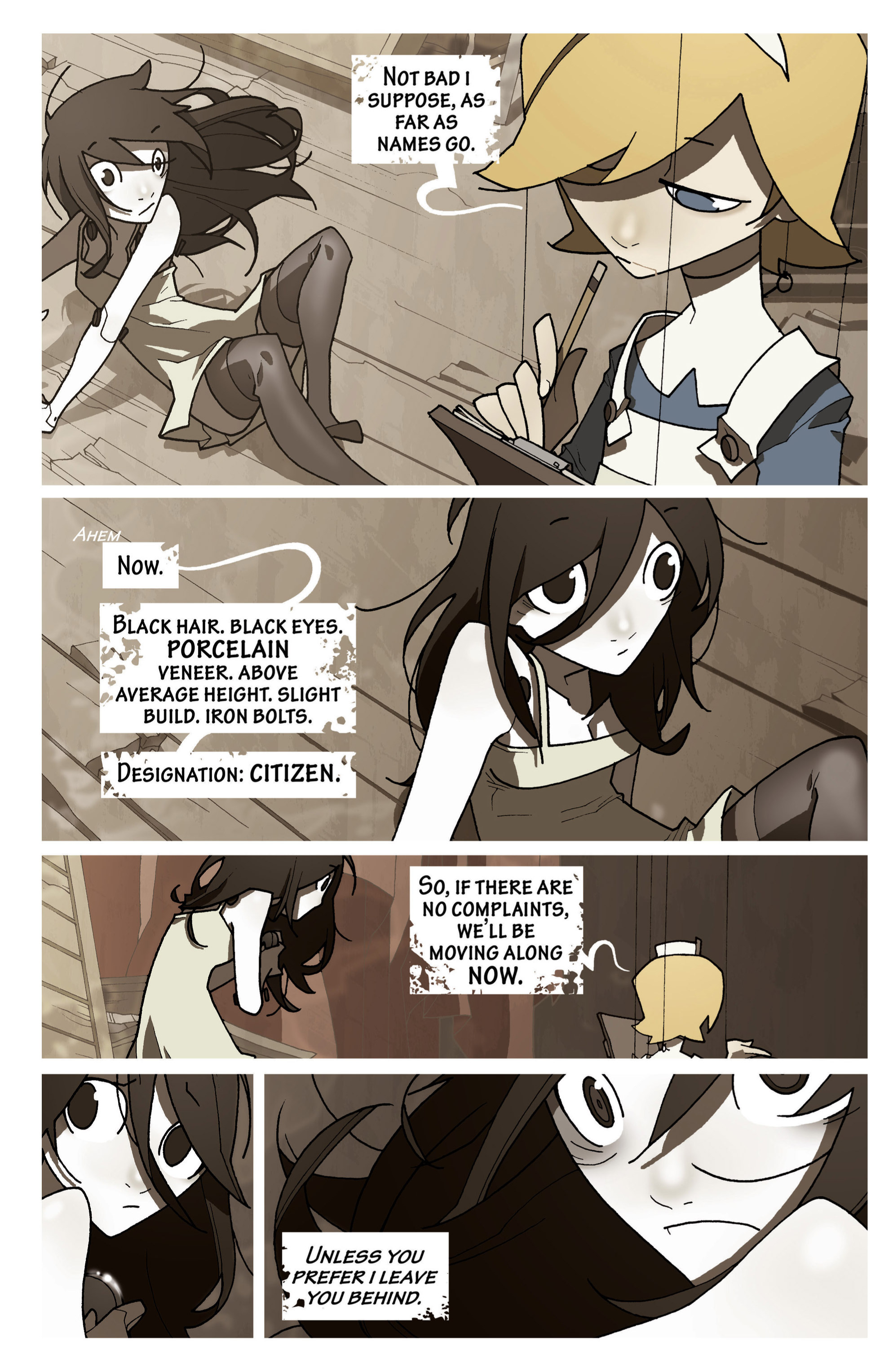 Read online Hinges: Clockwork City comic -  Issue # TPB - 8