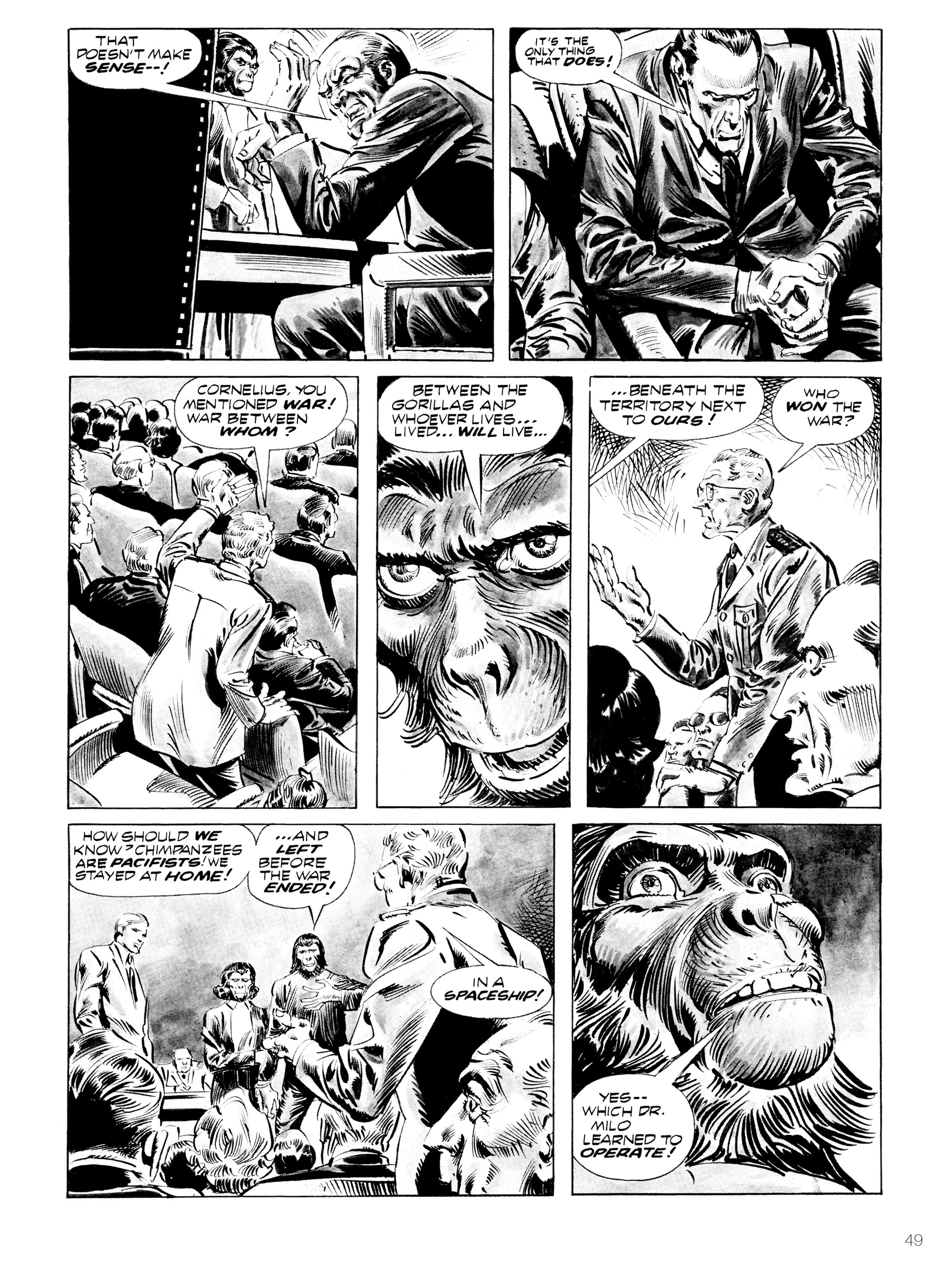 Read online Planet of the Apes: Archive comic -  Issue # TPB 3 (Part 1) - 46