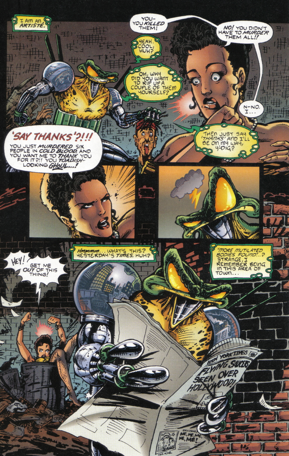 Read online Cyberfrog comic -  Issue #1 - 9