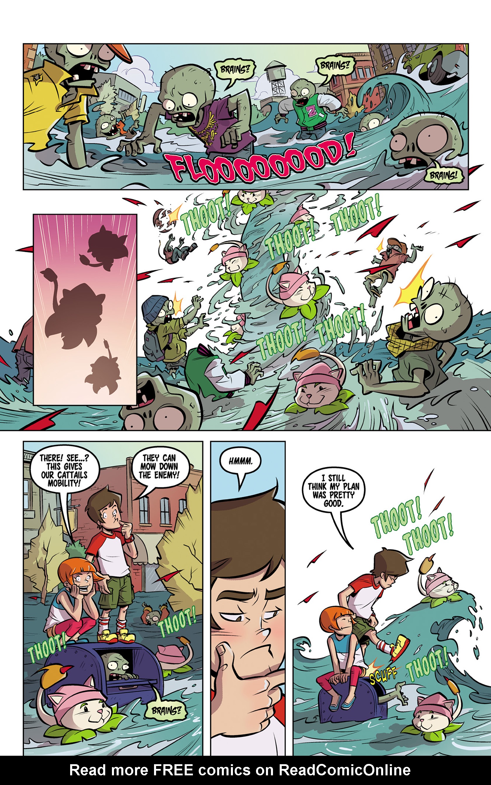 Read online Plants vs. Zombies: Bully For You comic -  Issue #3 - 8