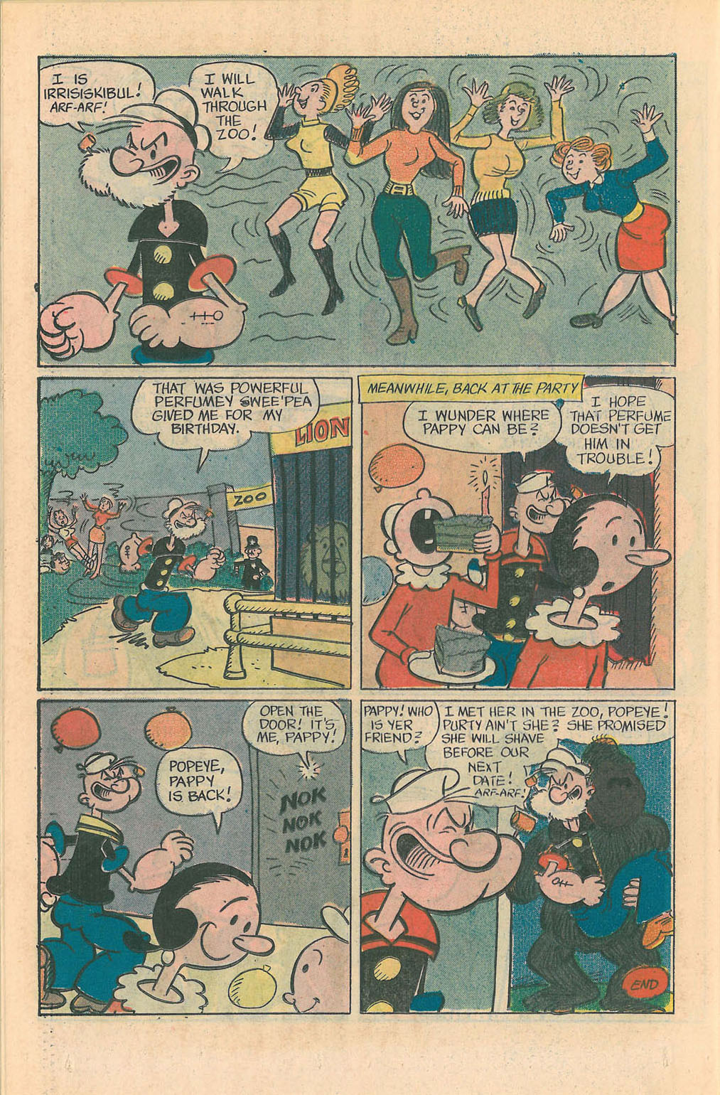 Read online Popeye (1948) comic -  Issue #120 - 22