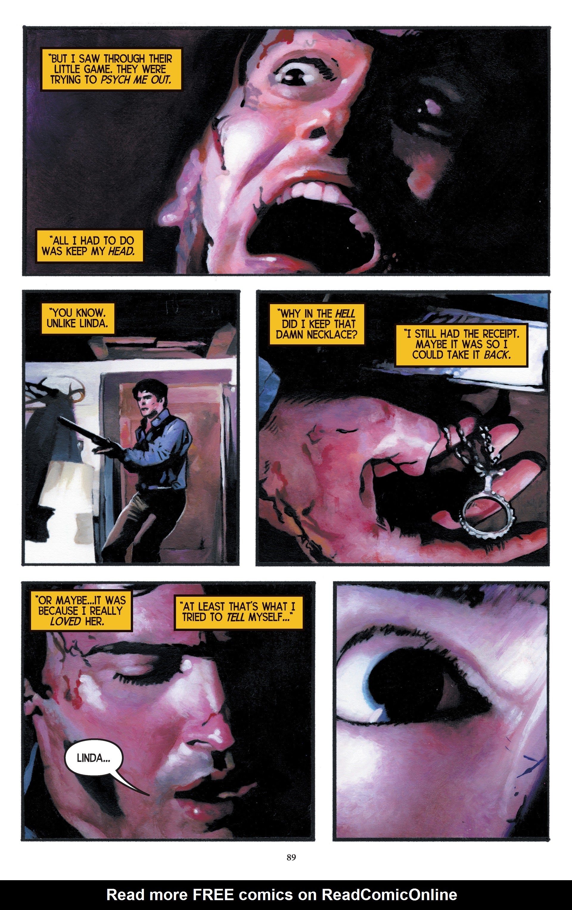 Read online The Evil Dead comic -  Issue # _40th Anniversary Edition - 90