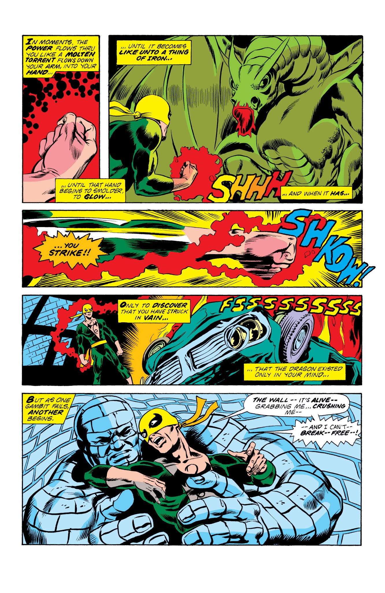 Read online Marvel Masterworks: Iron Fist comic -  Issue # TPB 1 (Part 3) - 9
