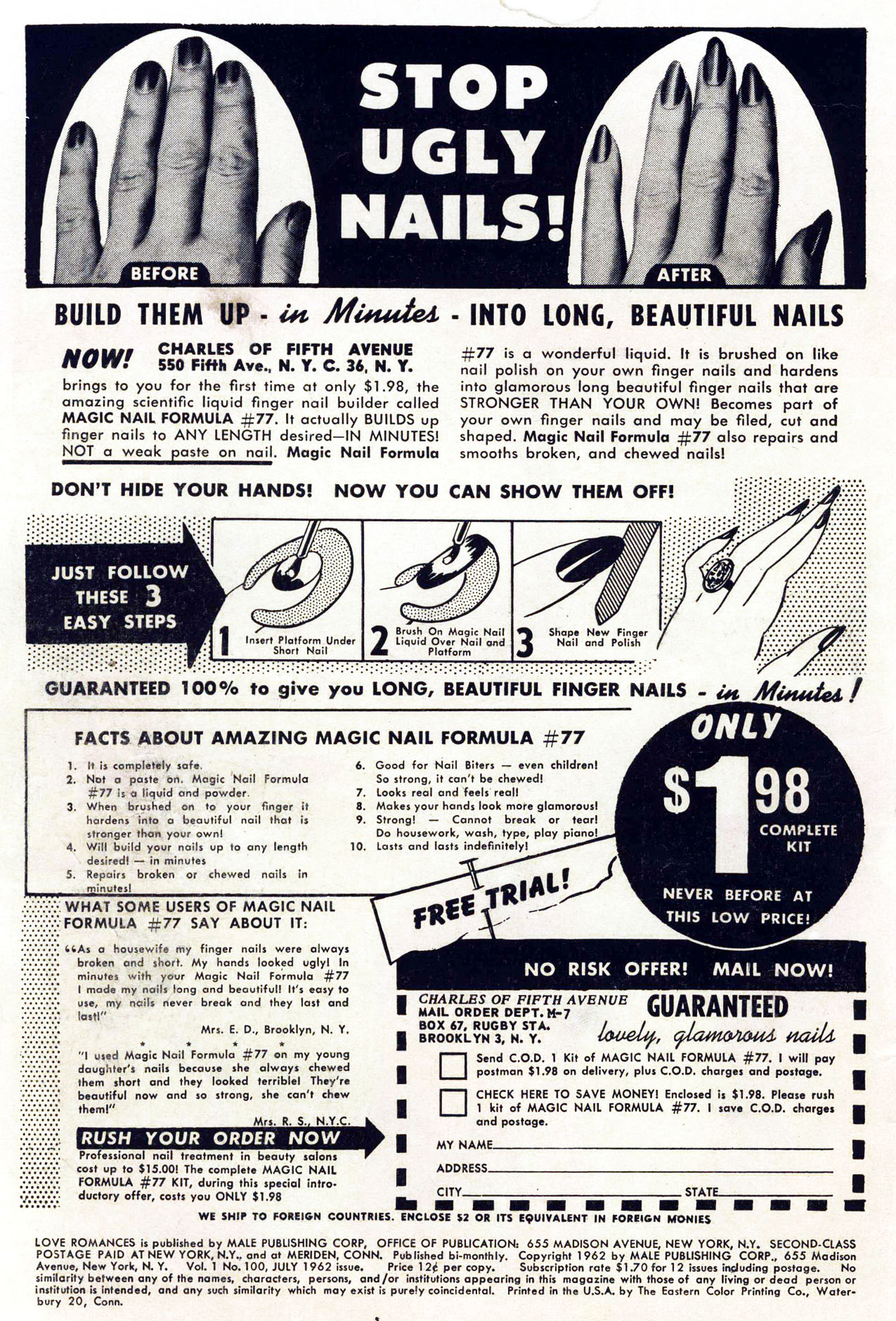 Read online Love Romances comic -  Issue #100 - 2