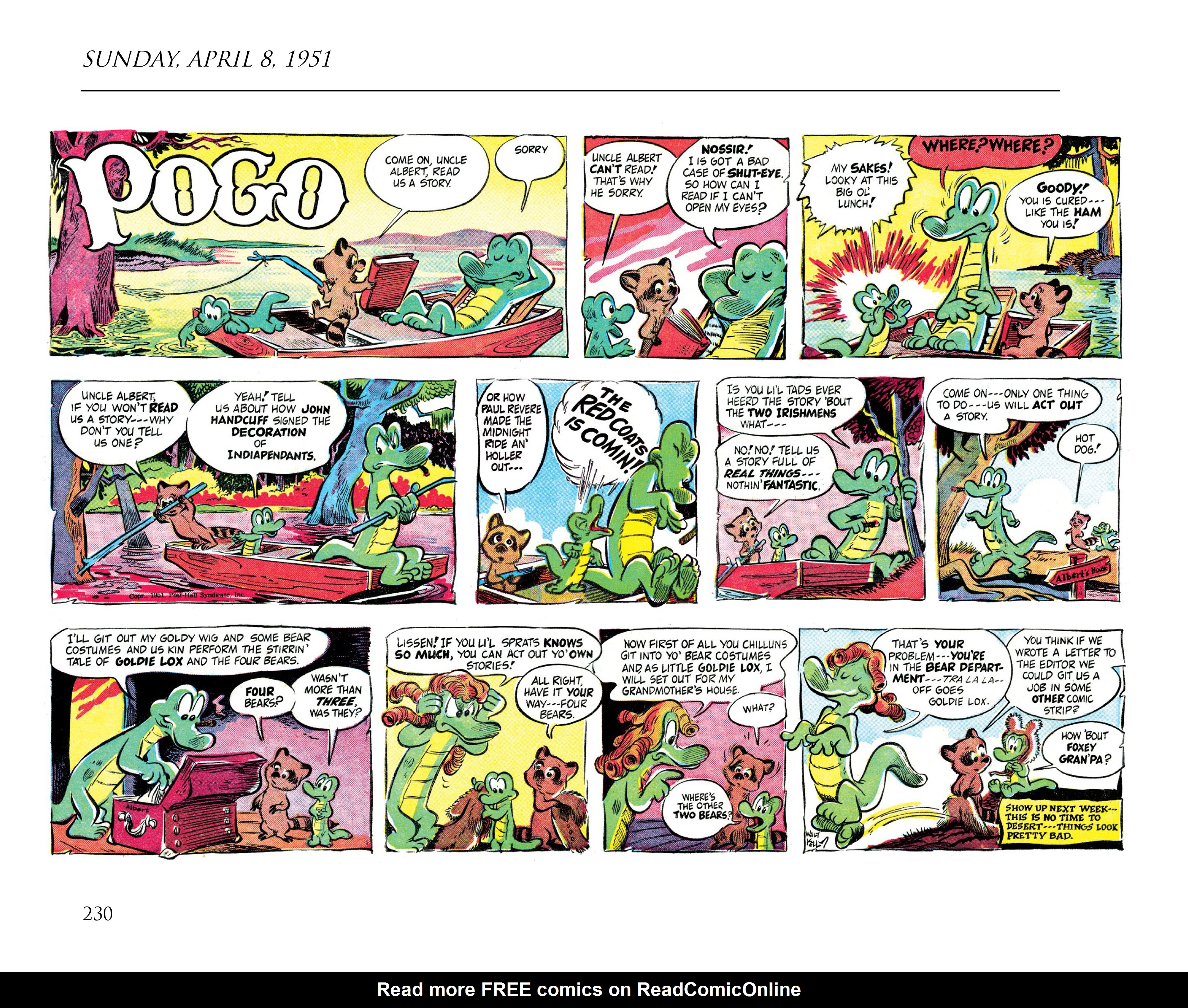 Read online Pogo by Walt Kelly: The Complete Syndicated Comic Strips comic -  Issue # TPB 2 (Part 3) - 48