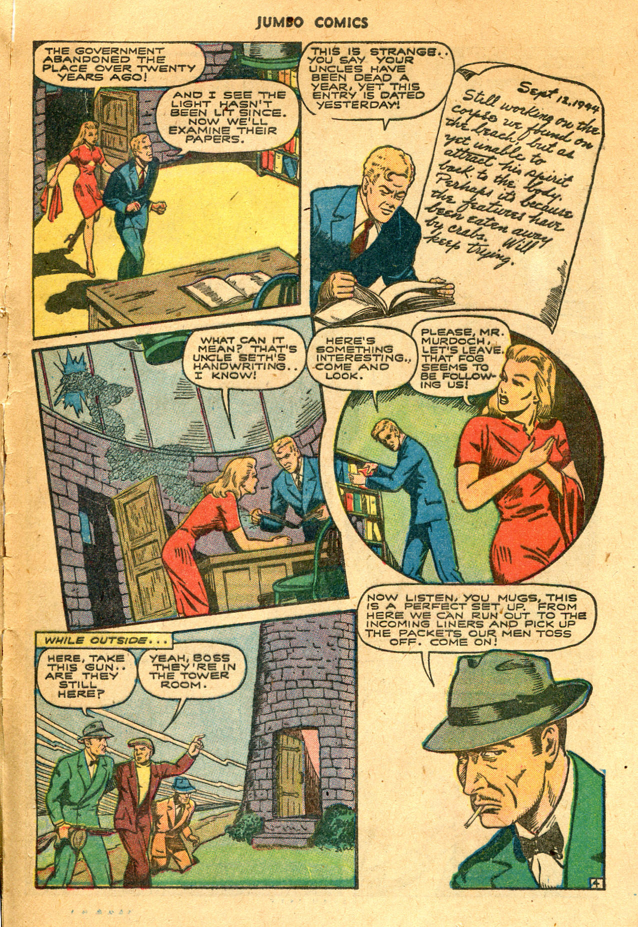 Read online Jumbo Comics comic -  Issue #70 - 37