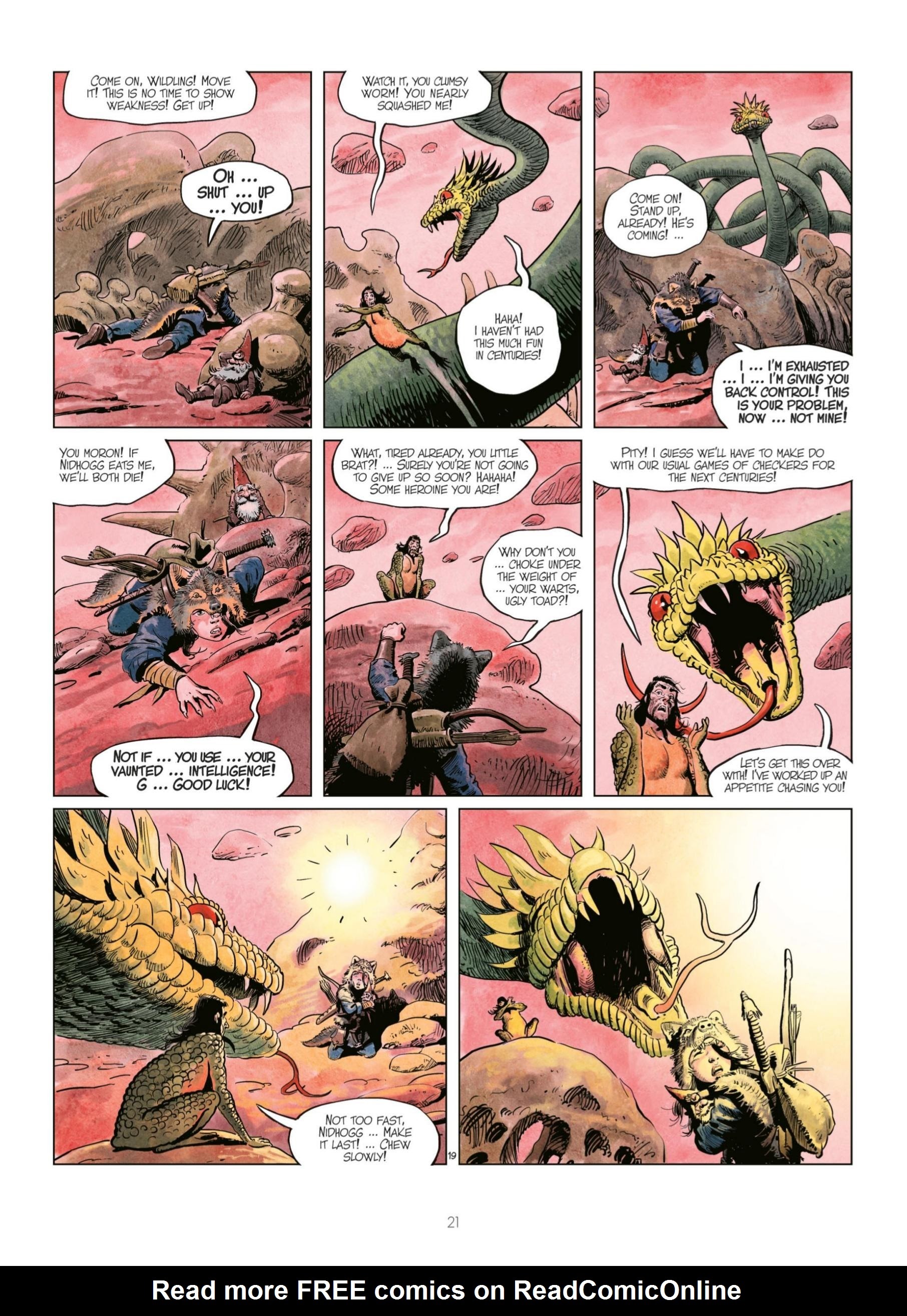 Read online The World of Thorgal: Wolfcub comic -  Issue #7 - 23