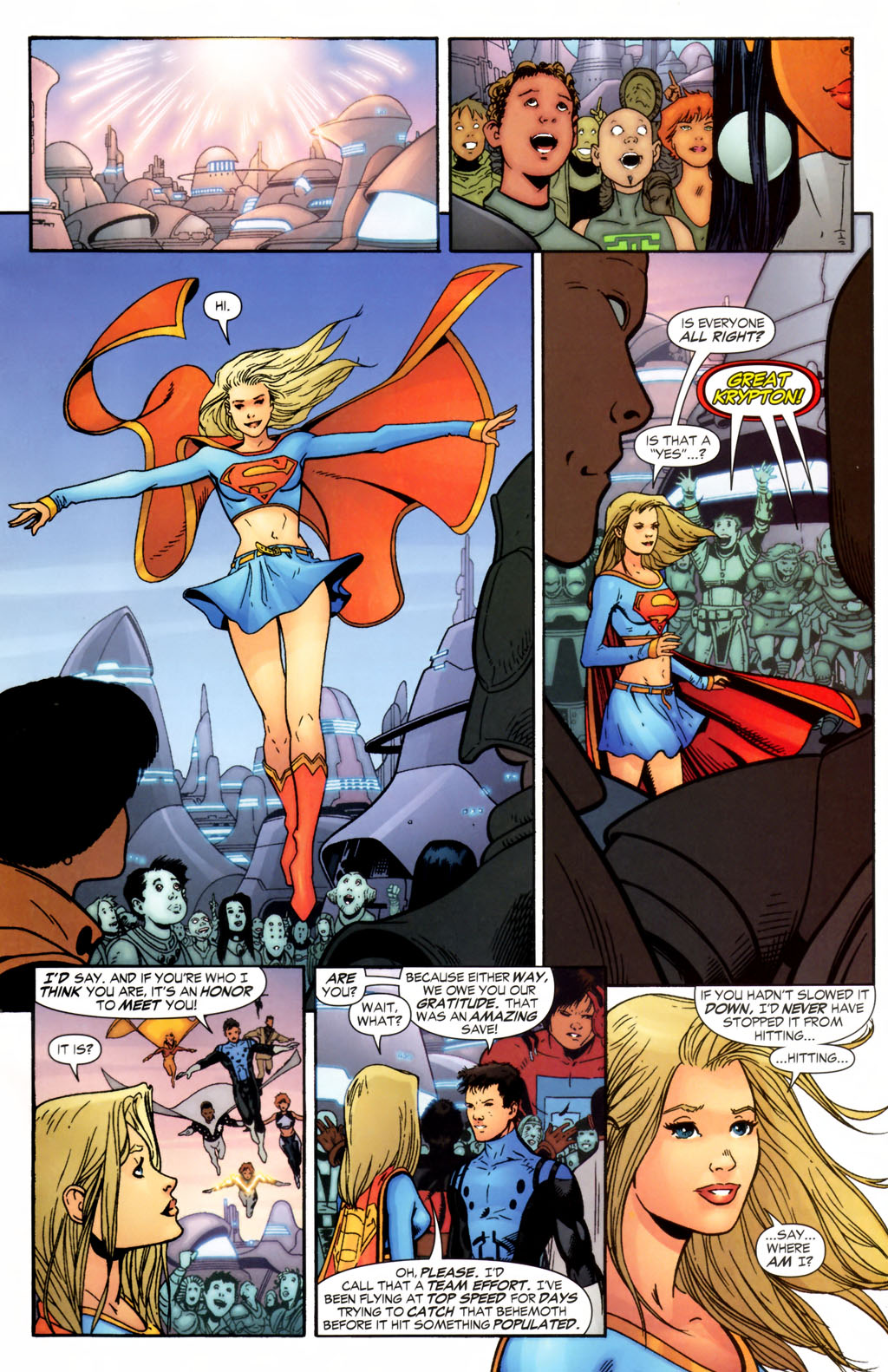 Read online Supergirl and the Legion of Super-Heroes comic -  Issue #16 - 21