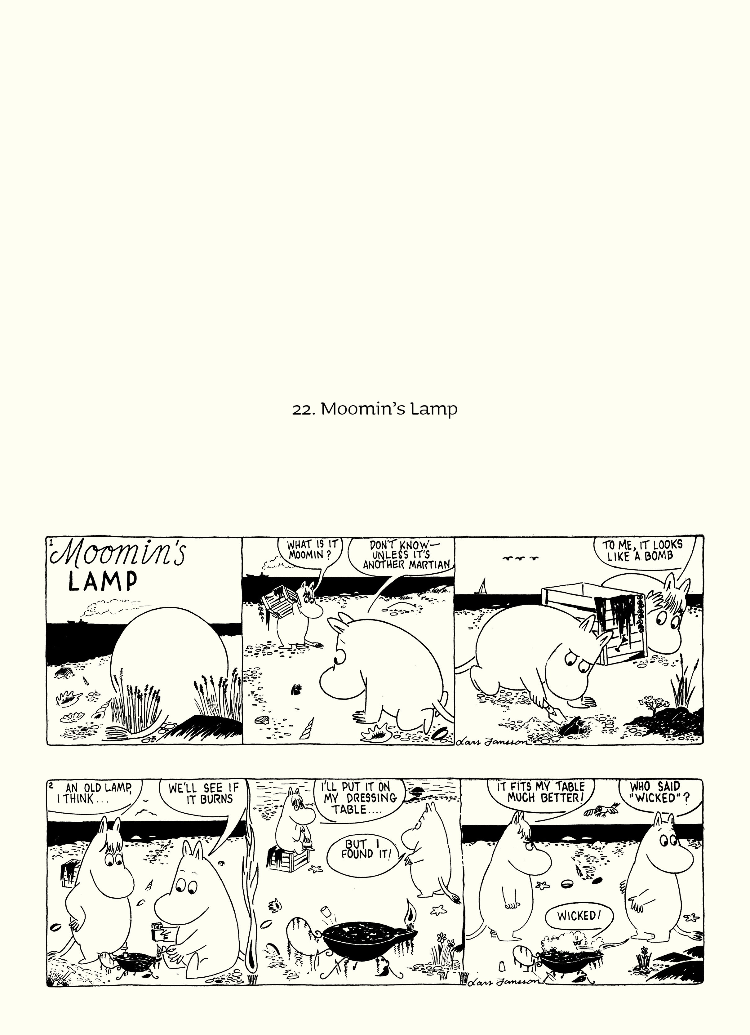 Read online Moomin: The Complete Lars Jansson Comic Strip comic -  Issue # TPB 6 - 6