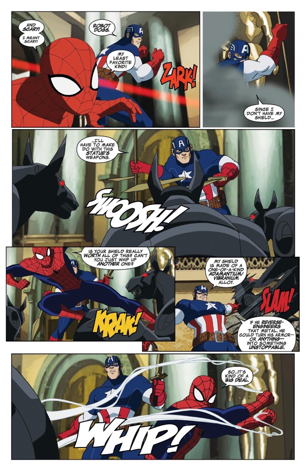Marvel Universe Ultimate Spider-Man: Web Warriors issue 1 - Page 12