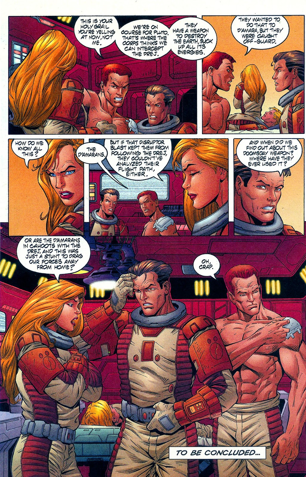 Read online Titan A.E. comic - Issue #2