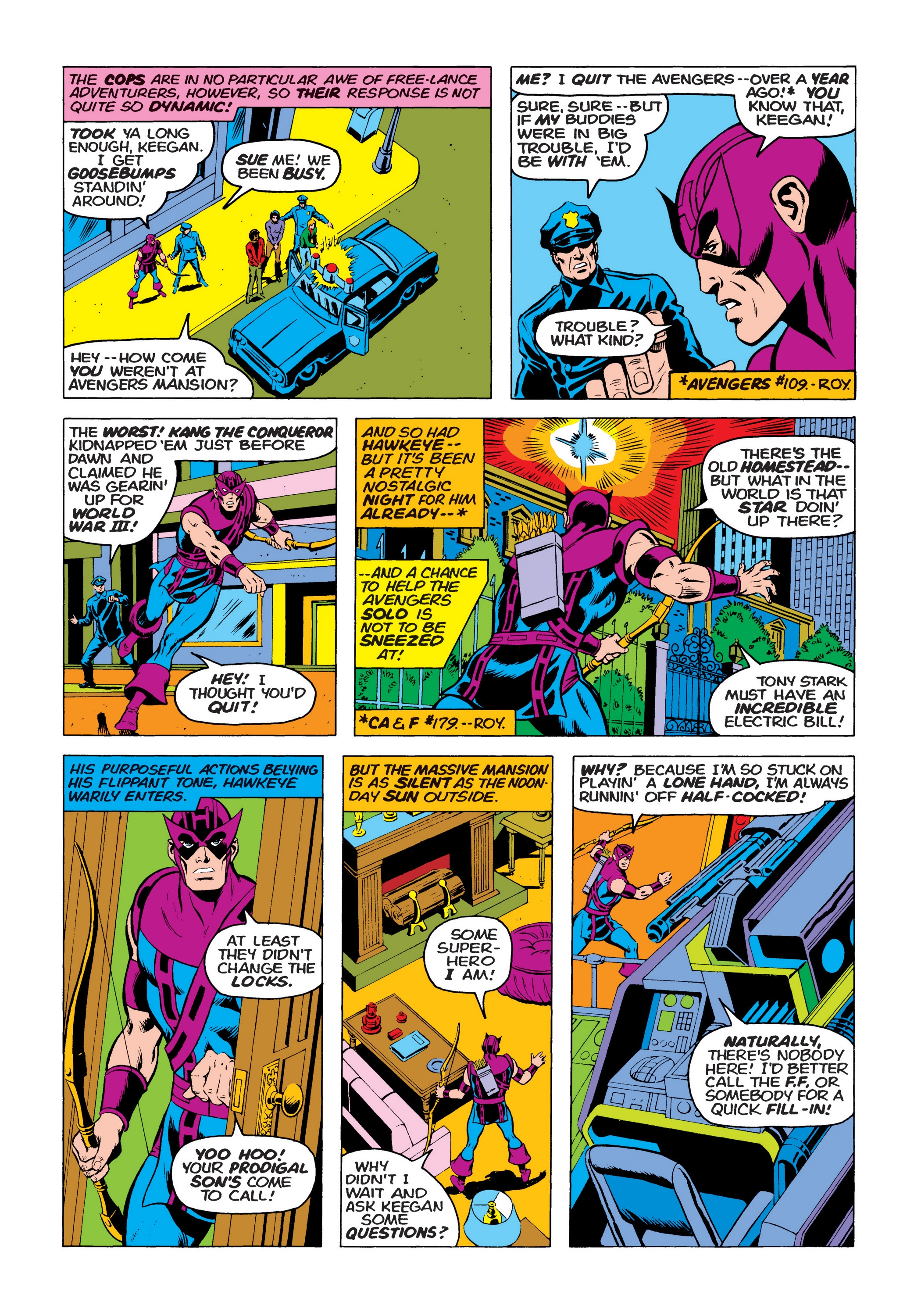 Read online Marvel Masterworks: The Avengers comic -  Issue # TPB 14 (Part 1) - 29