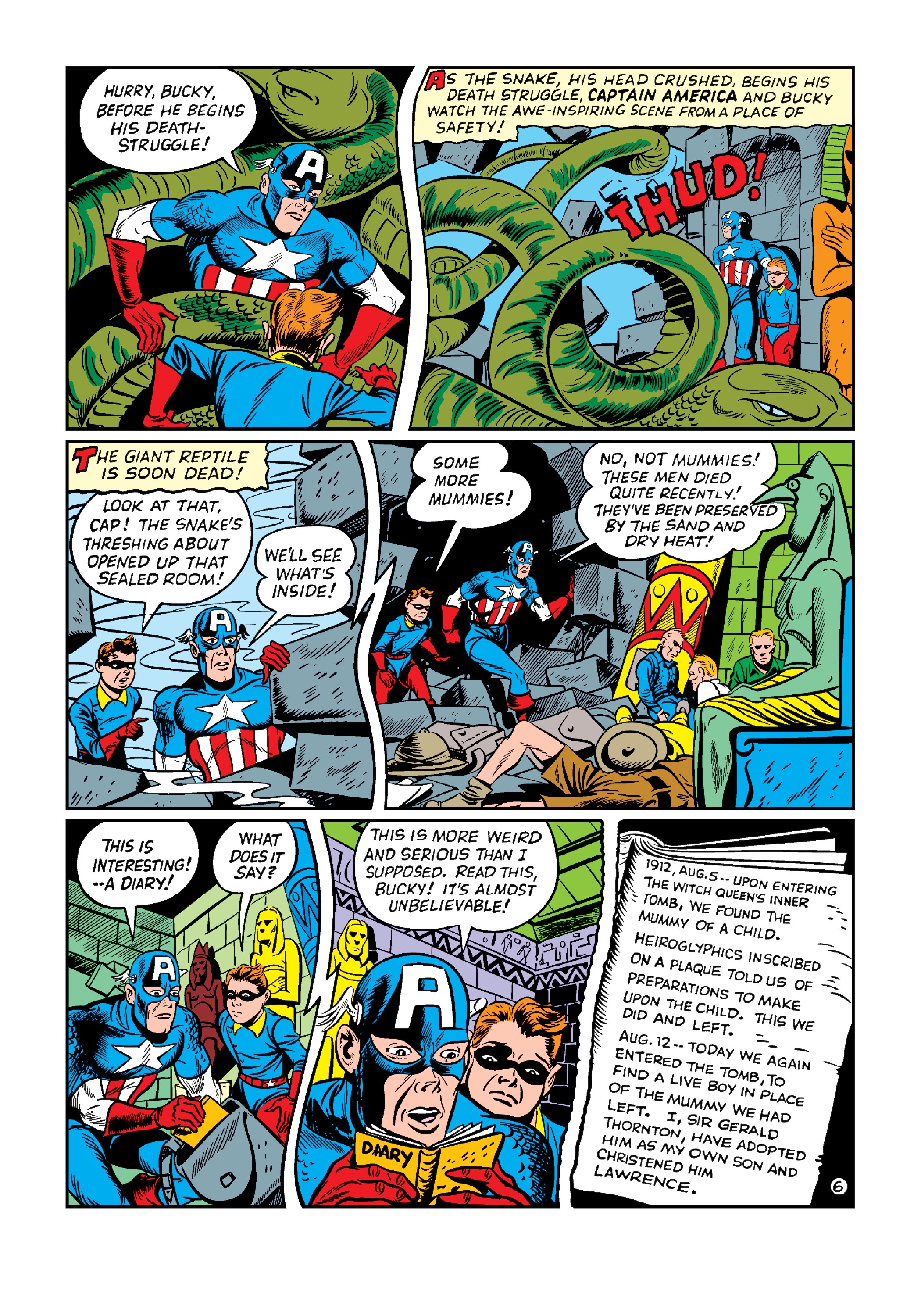 Read online Marvel Masterworks: Golden Age Captain America comic -  Issue # TPB 5 (Part 3) - 16