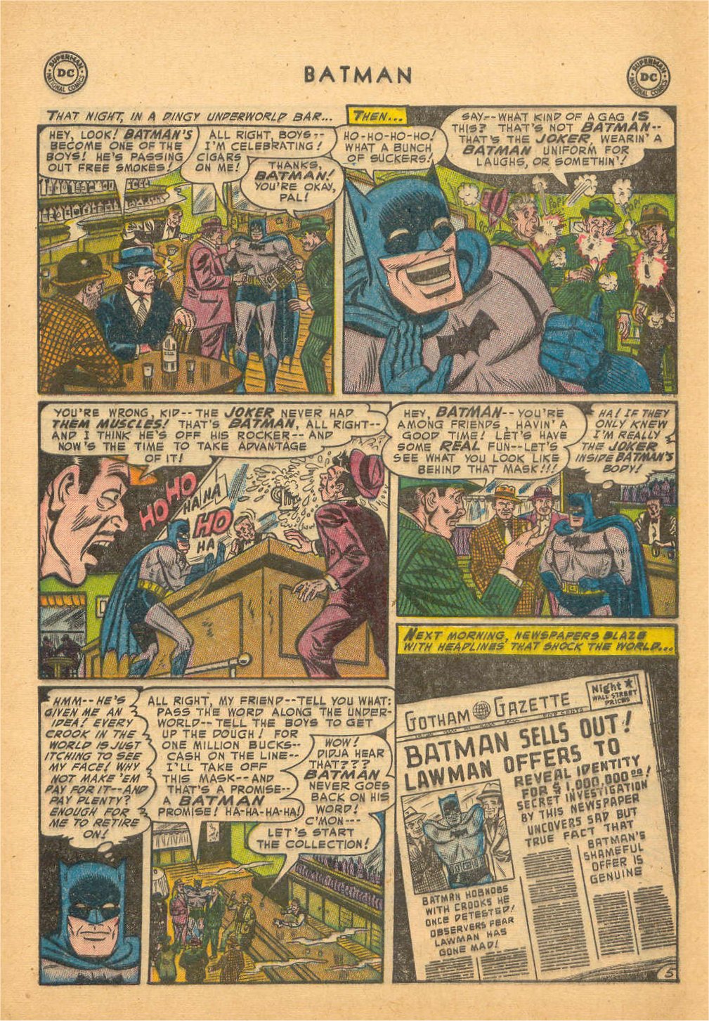 Read online Batman (1940) comic -  Issue #85 - 6
