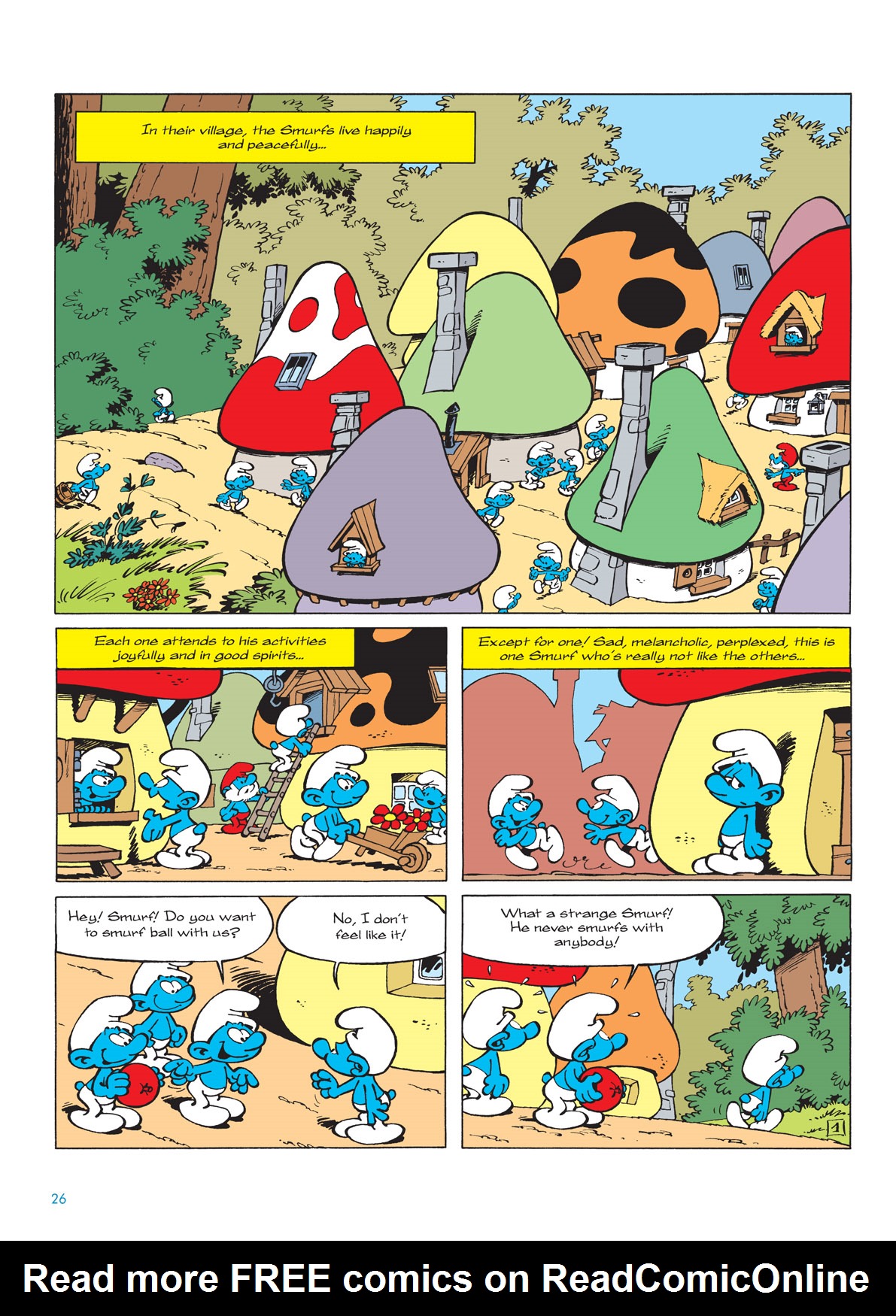 Read online The Smurfs comic -  Issue #9 - 26