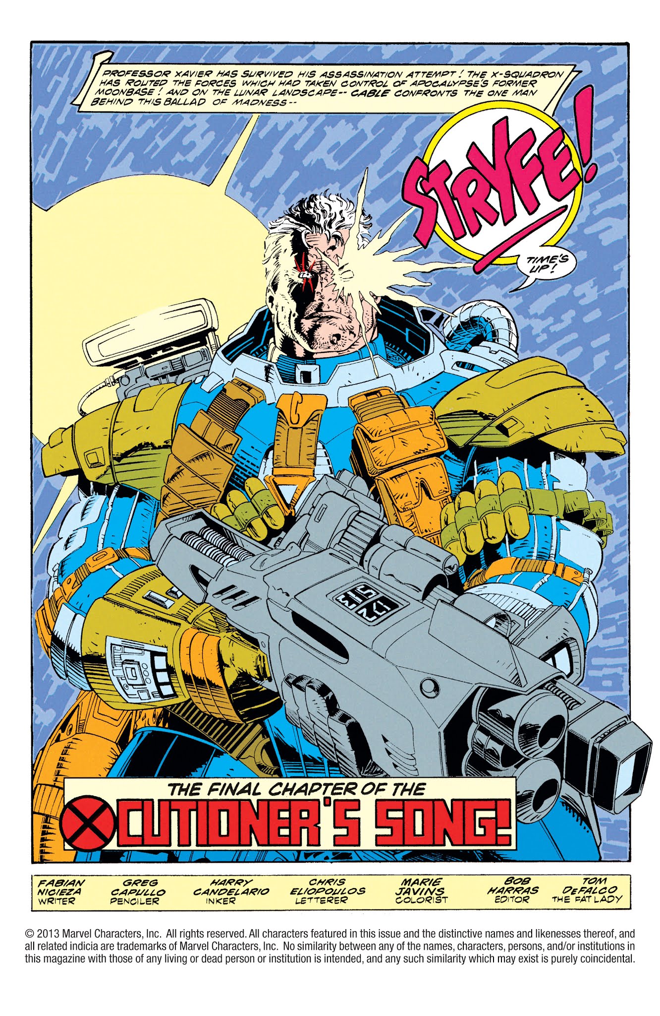 Read online X-Men: X-Cutioner's Song comic -  Issue # TPB - 256