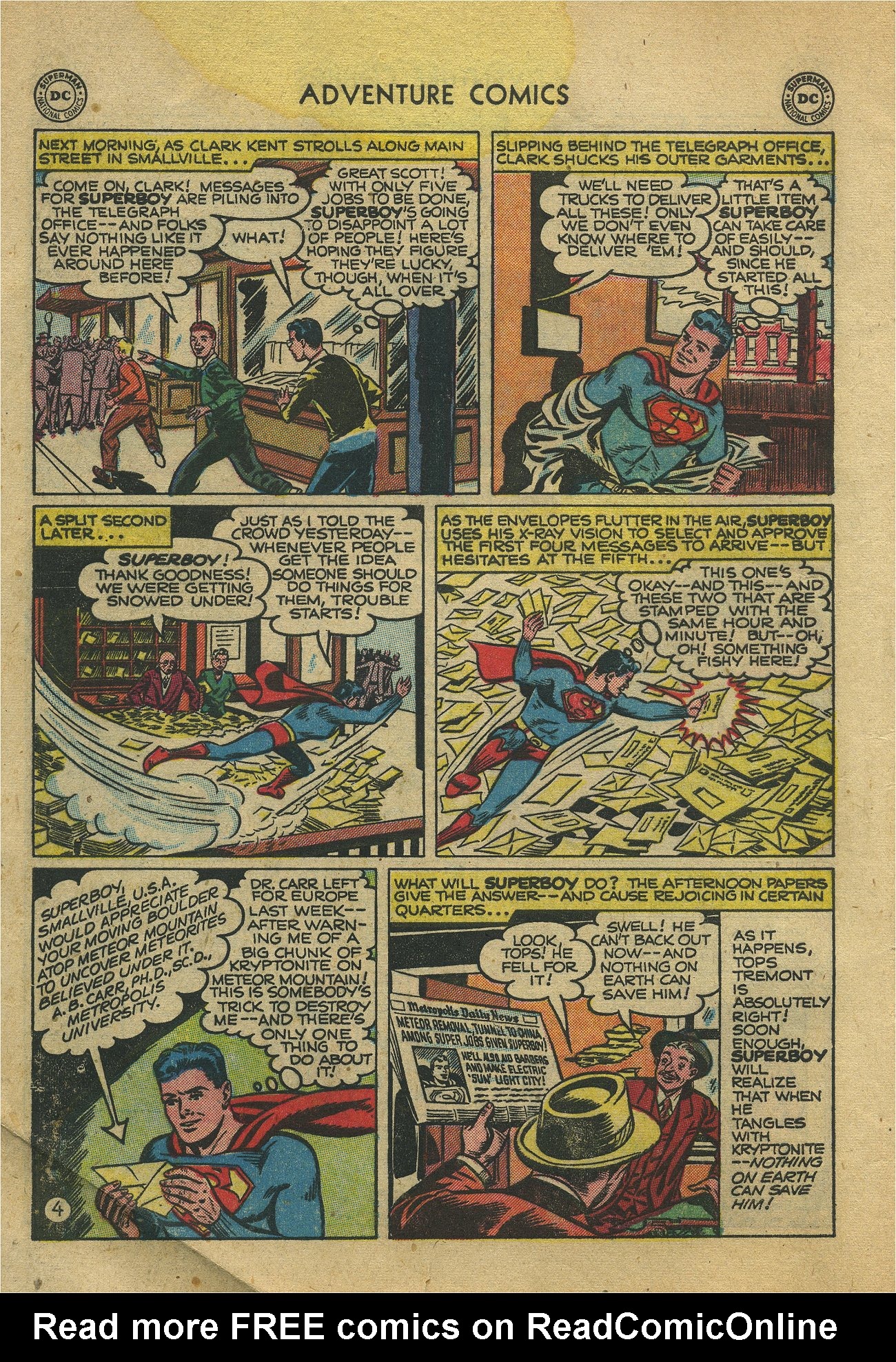 Read online Adventure Comics (1938) comic -  Issue #171 - 6