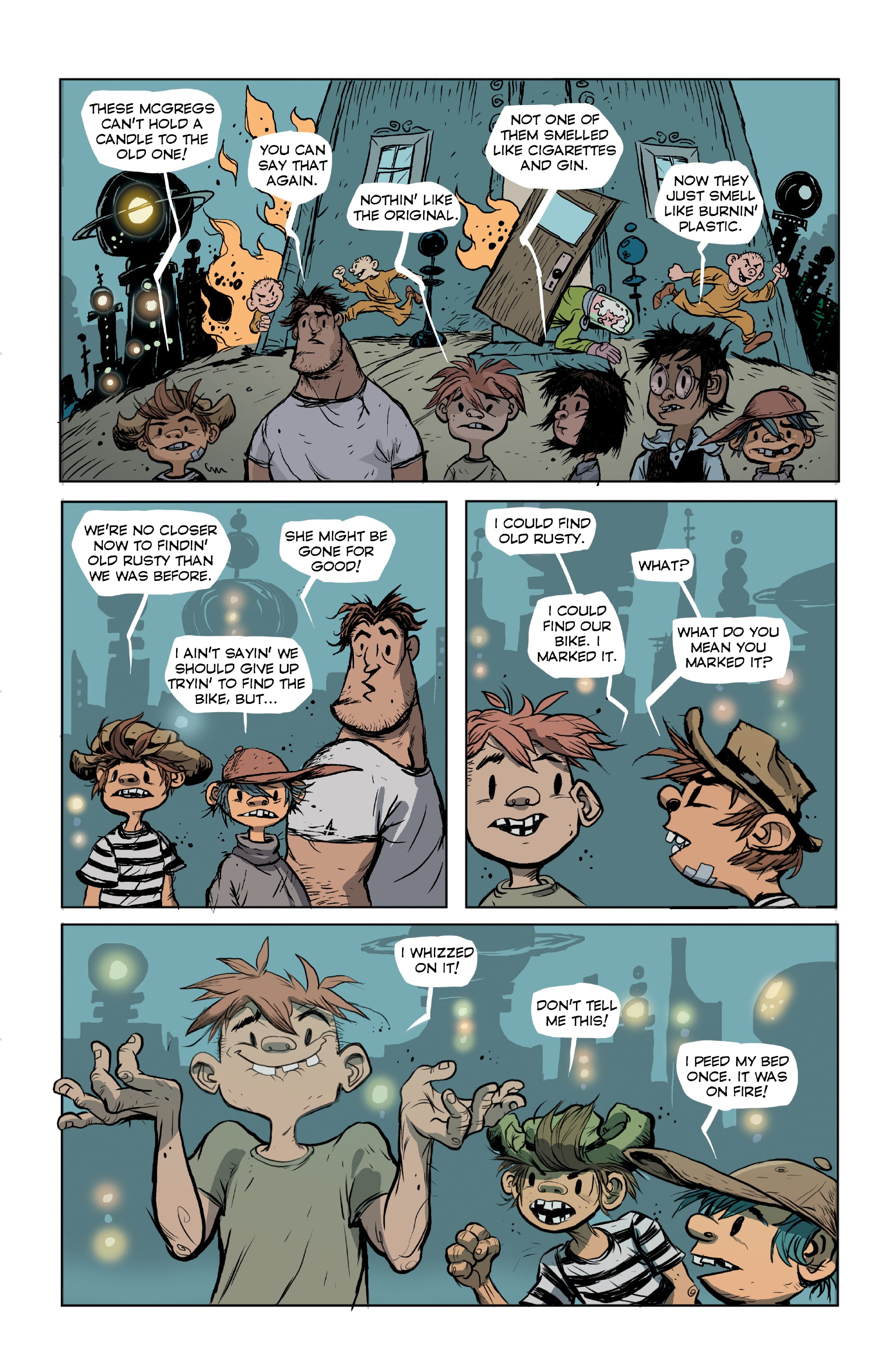 Read online The Unholy Bastards vs. the Future! comic -  Issue # Full - 17