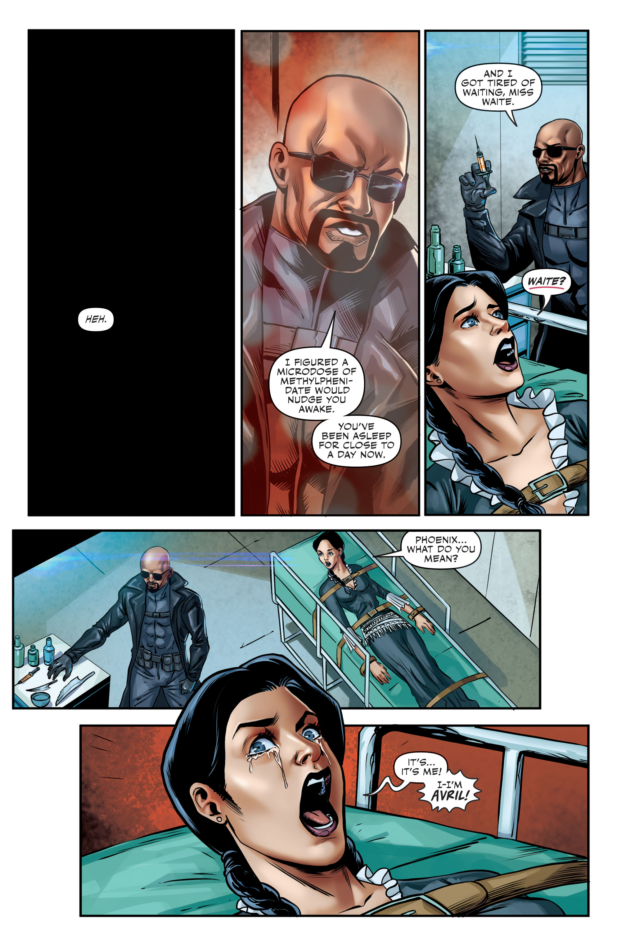 Read online Grimm Spotlight: Red Agent - Friendly Fire comic -  Issue # Full - 24