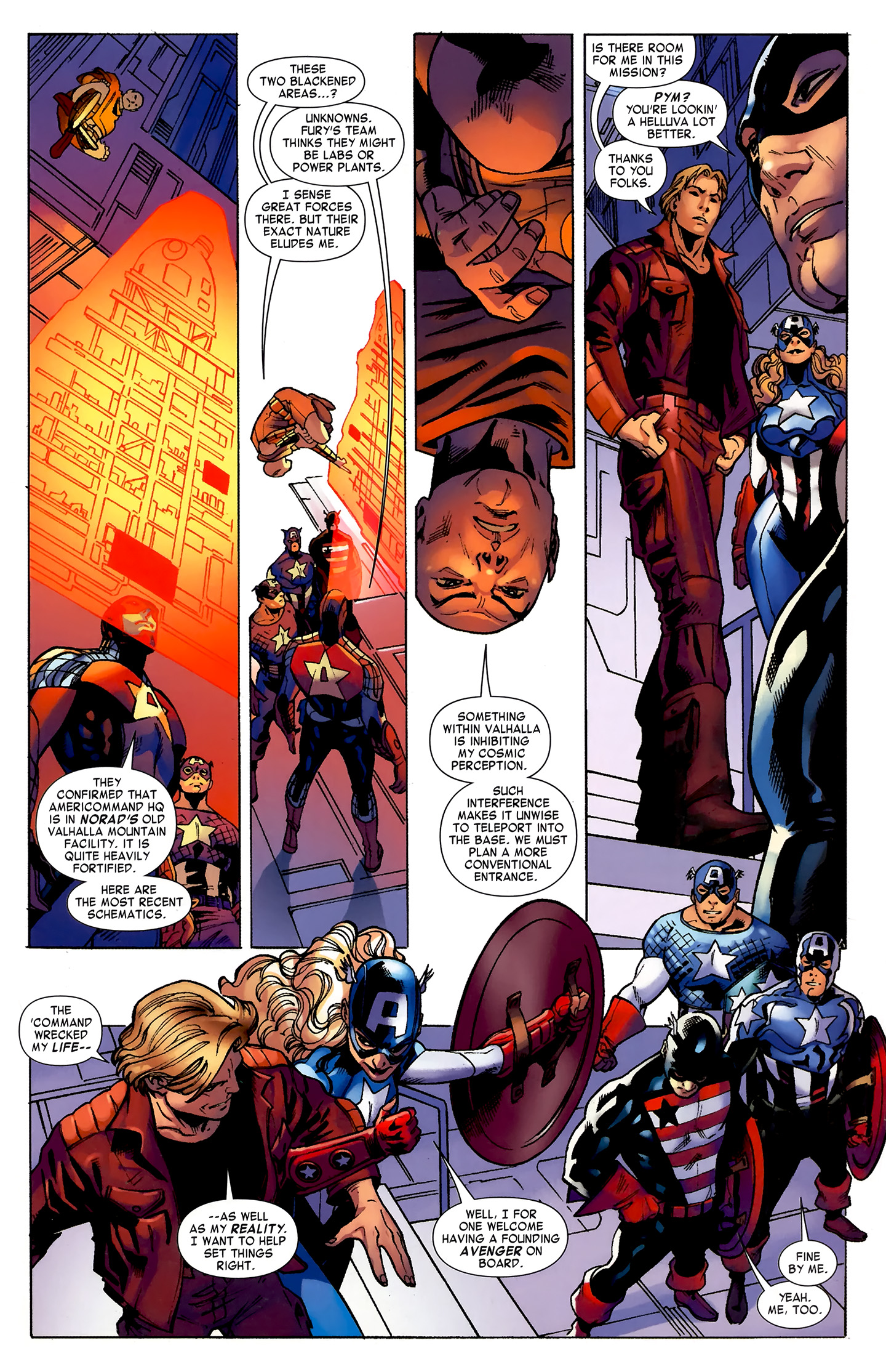 Read online Captain America Corps comic -  Issue #4 - 9