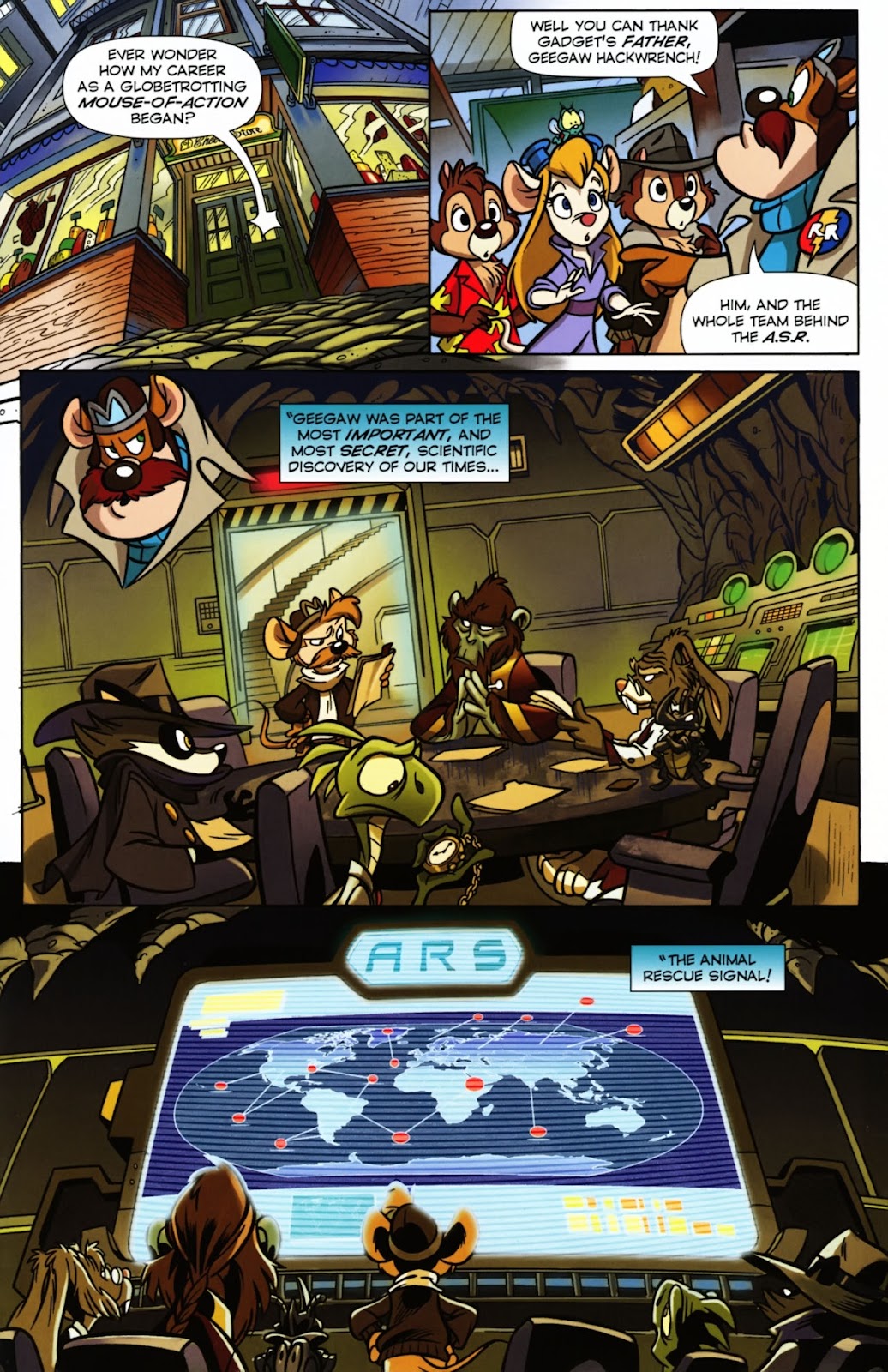 Chip 'n' Dale Rescue Rangers/Darkwing Duck Free Comic Book Day Edition issue Full - Page 41