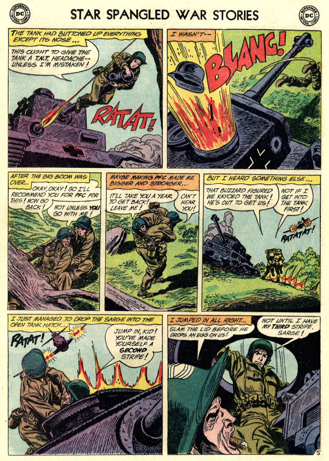 Read online Star Spangled War Stories (1952) comic -  Issue #102 - 32