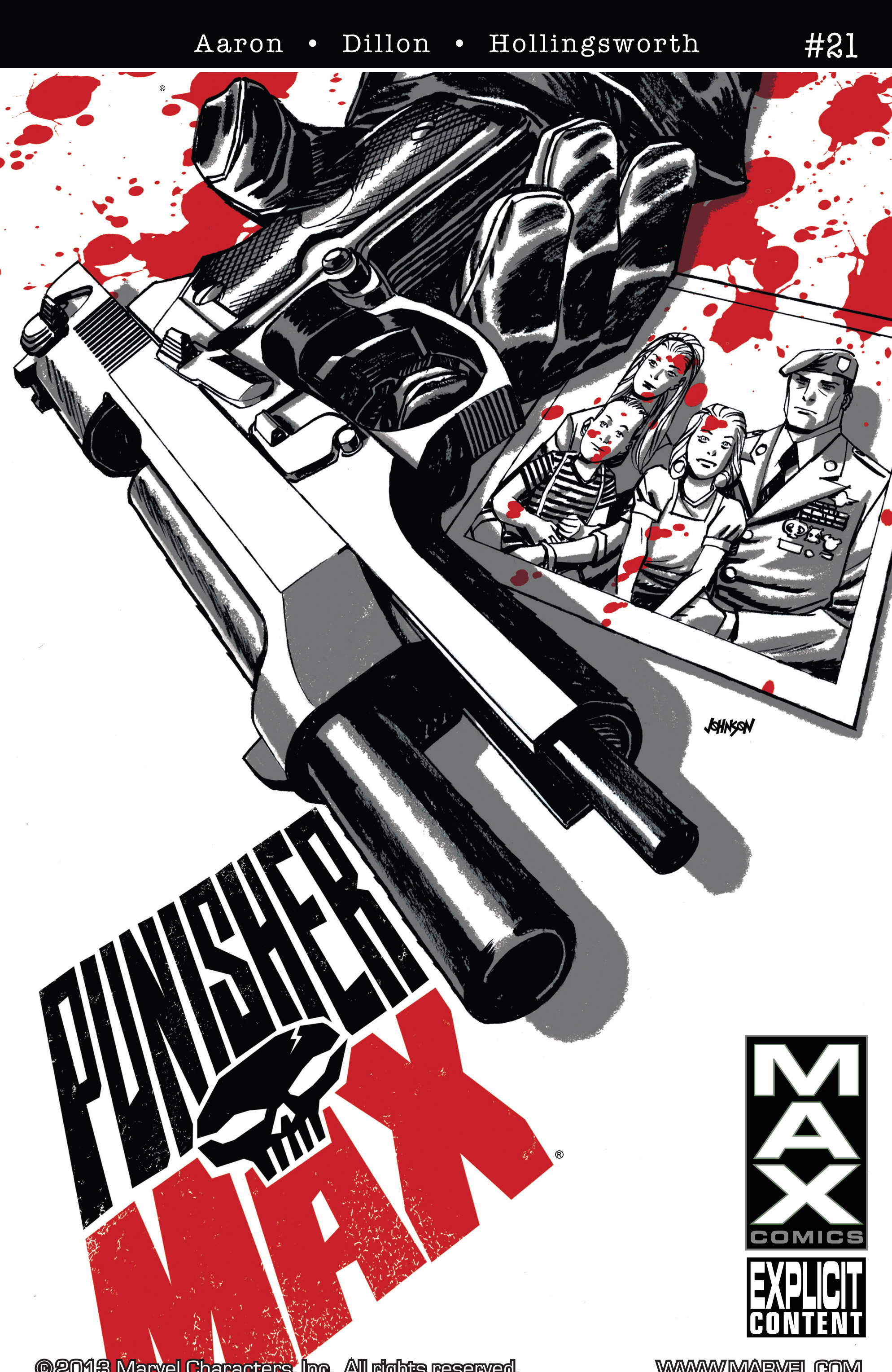 Read online PunisherMAX comic -  Issue #21 - 1
