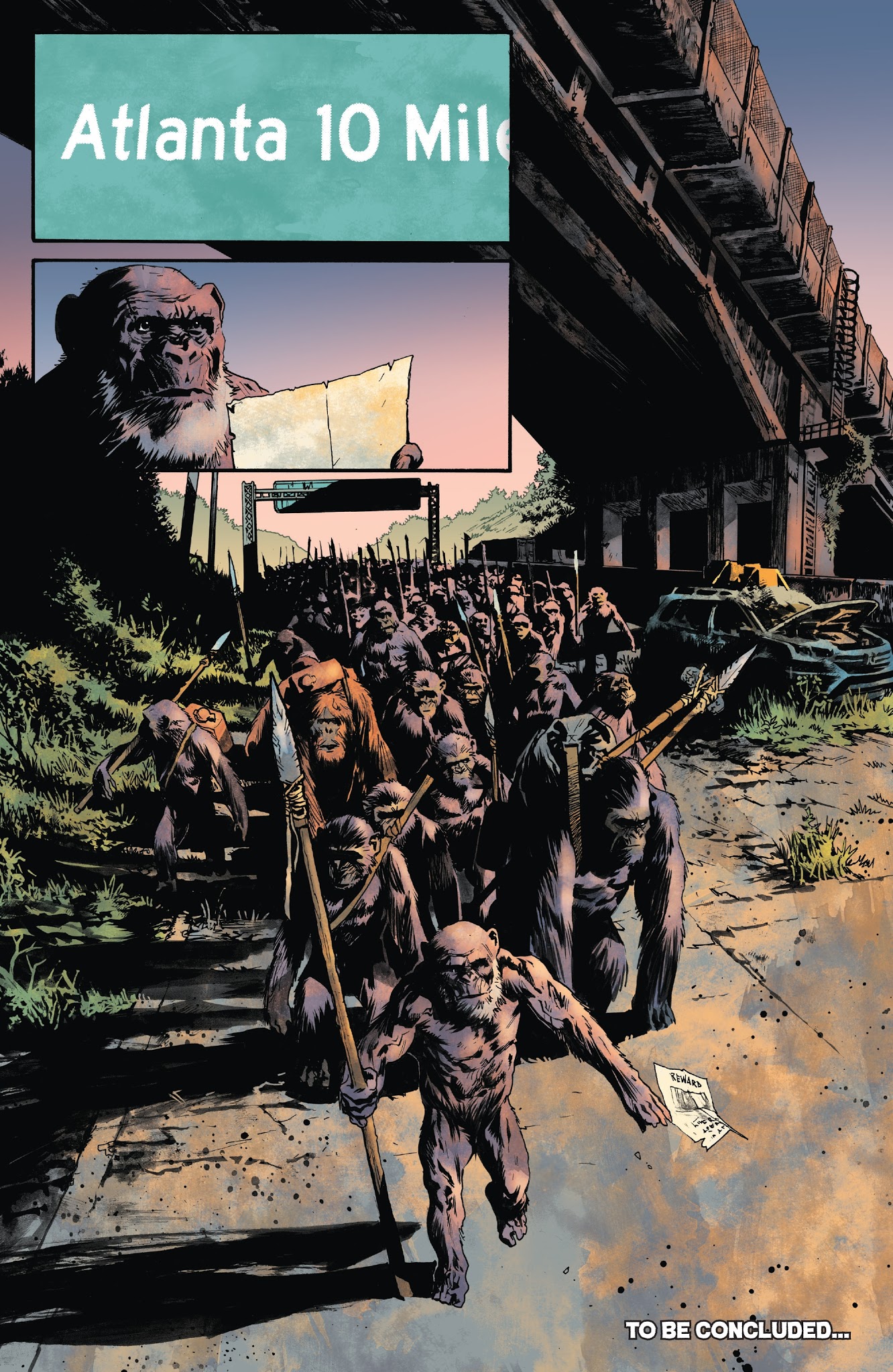 Read online War for the Planet of the Apes comic -  Issue #3 - 23