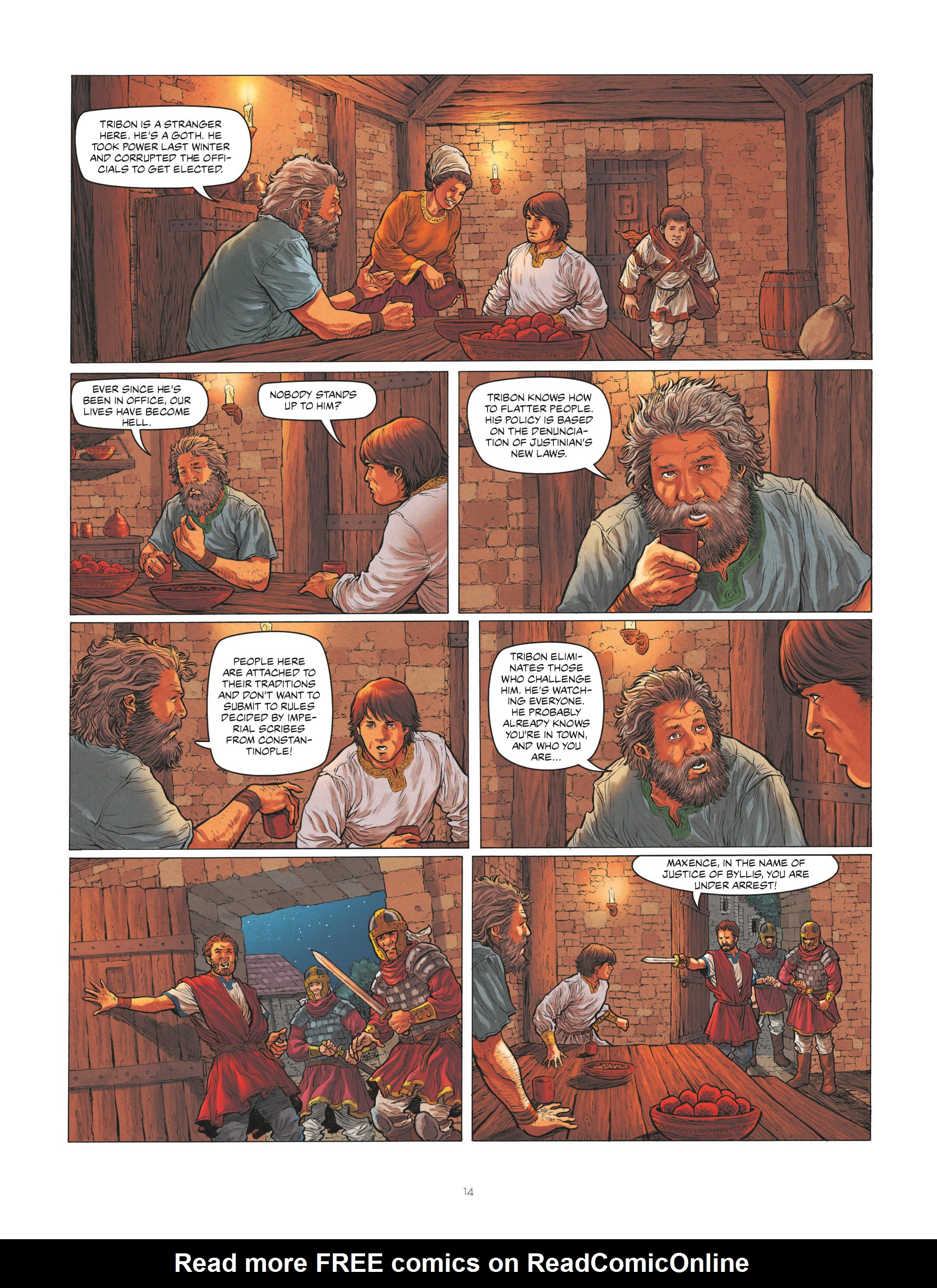 Read online Maxence comic -  Issue #3 - 13