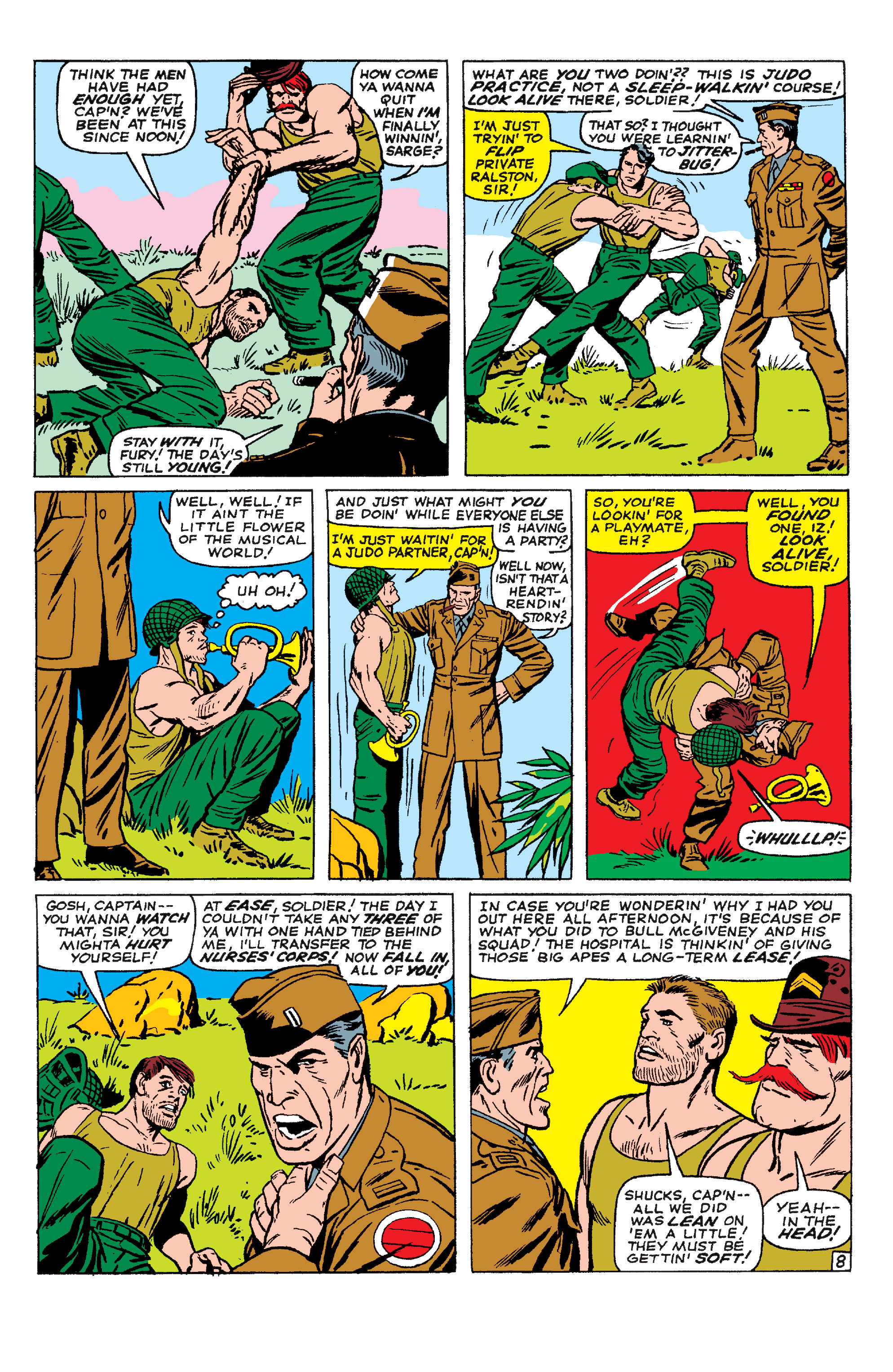 Read online Sgt. Fury Epic Collection: The Howling Commandos comic -  Issue # TPB 1 (Part 3) - 96