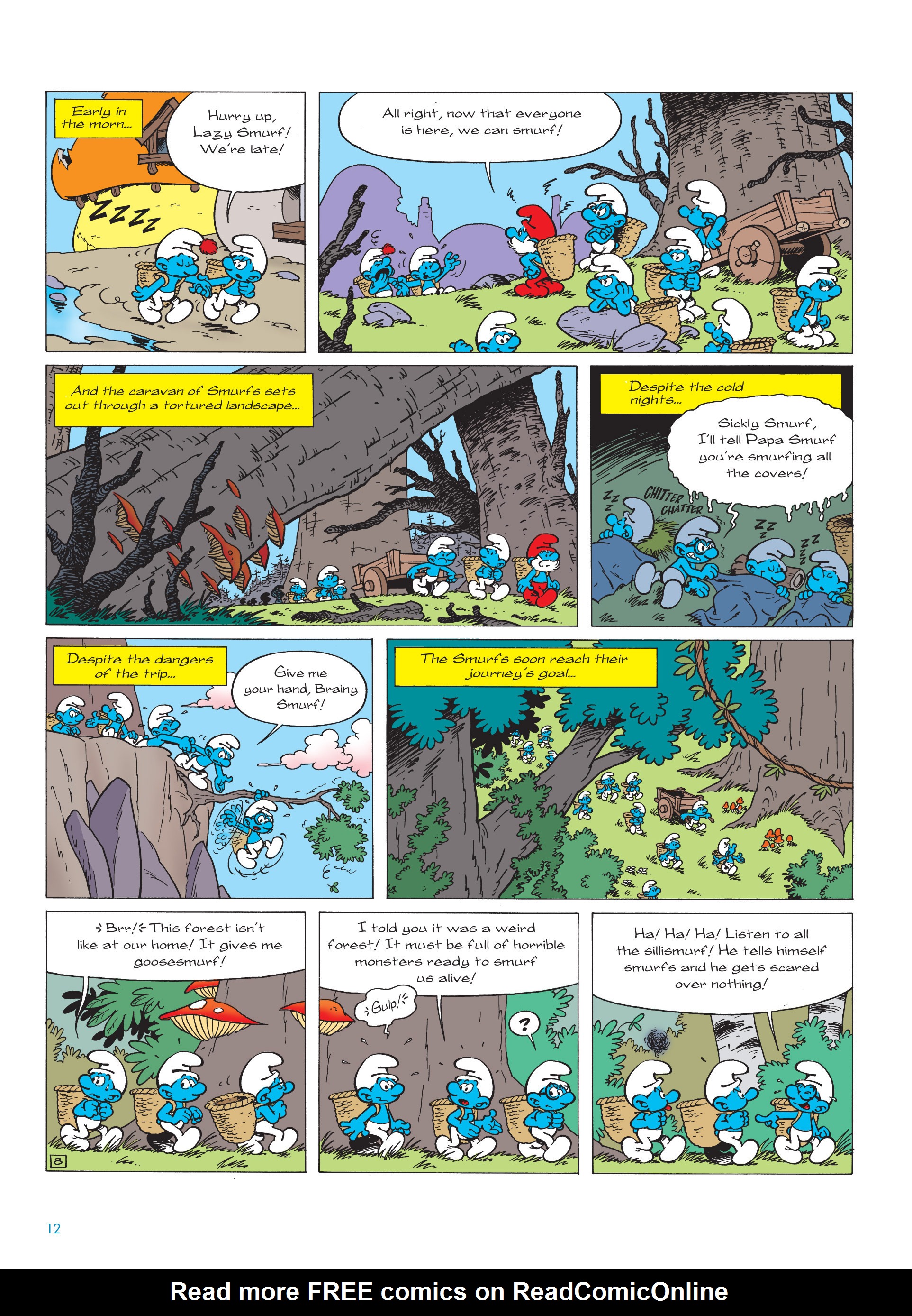 Read online The Smurfs comic -  Issue #21 - 12