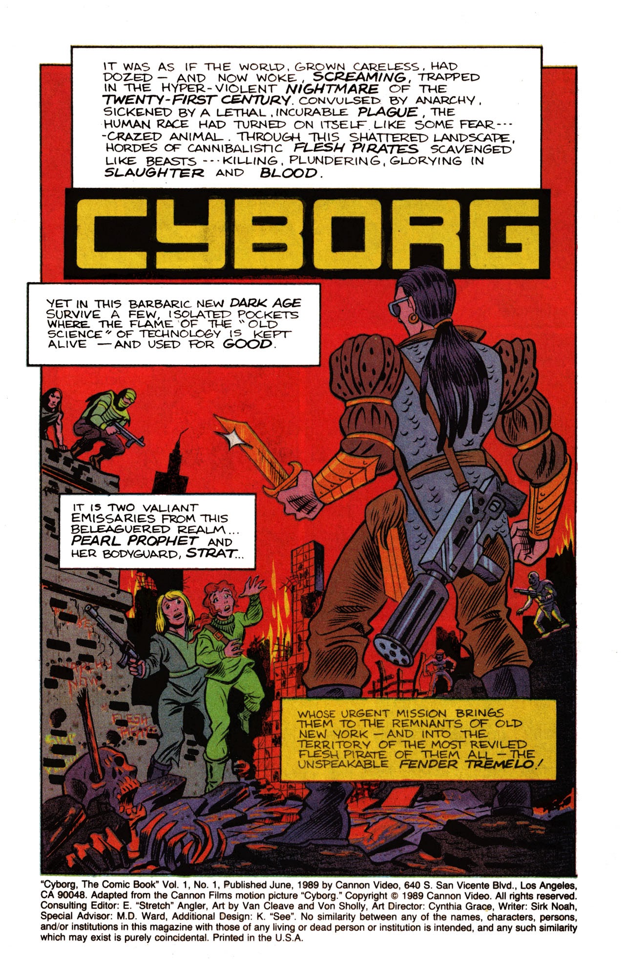 Read online Cyborg, The Comic Book comic -  Issue # Full - 4